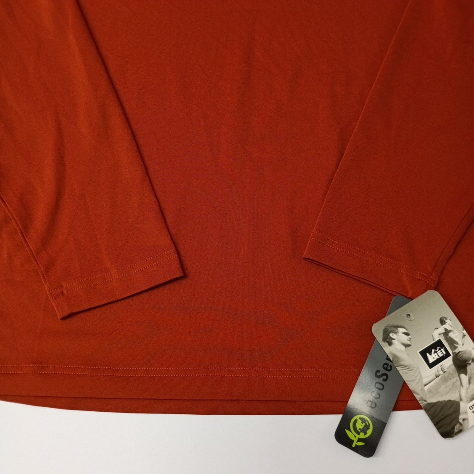 Rei REI Long Sleeve OXT Tech Tee T-Shirt Men's Size XL Red Rock Size US XL / EU 56 / 4 - 3 Thumbnail