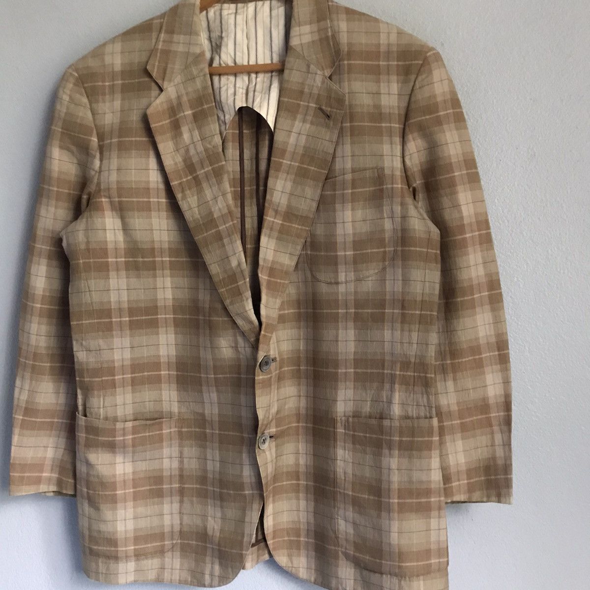 Burberry × Burberry Prorsum Burberry london plaid blazer jacket Dinner Coat Size US M / EU 48-50 / 2 - 3 Thumbnail