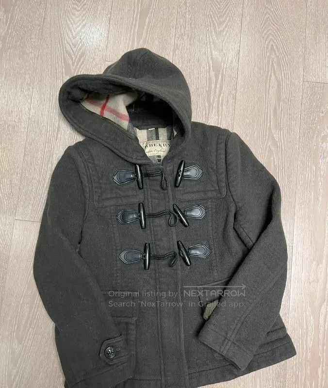 Other Burberry Green Wool Shoulder Pad Short Coat. Size S / US 4 / IT 40 - 1 Thumbnail