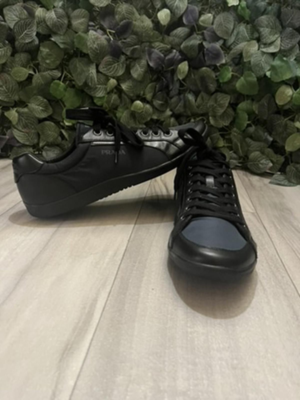Prada Prada Nylon Low Shoes Men's Sneakers Sz 12 w/ COA Size US 12 / EU 45 - 1 Thumbnail