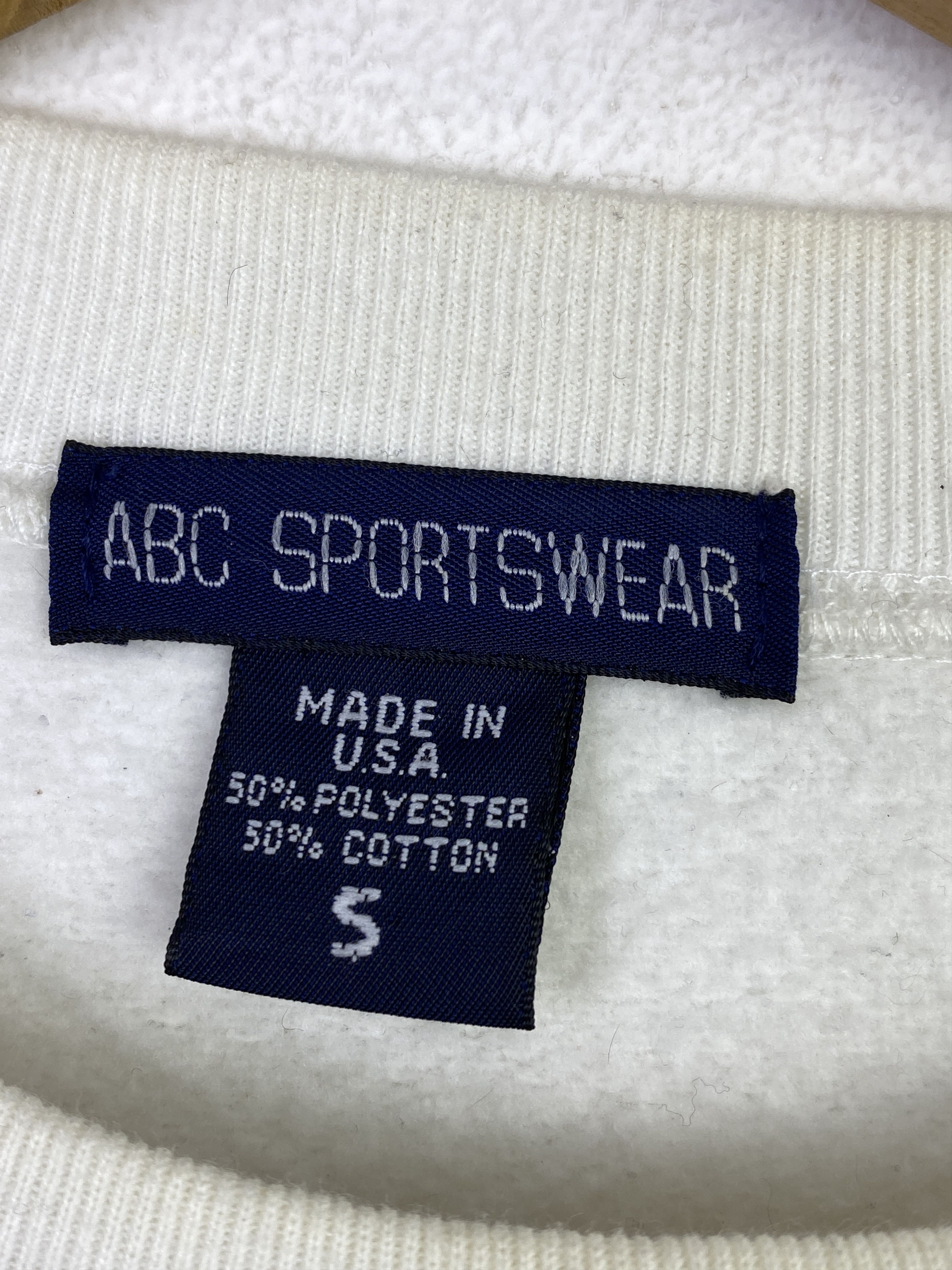 Vintage Vintage 90s ABC Sportswear Wording Sweatshirt SH0380 Size US S / EU 44-46 / 1 - 5 Thumbnail