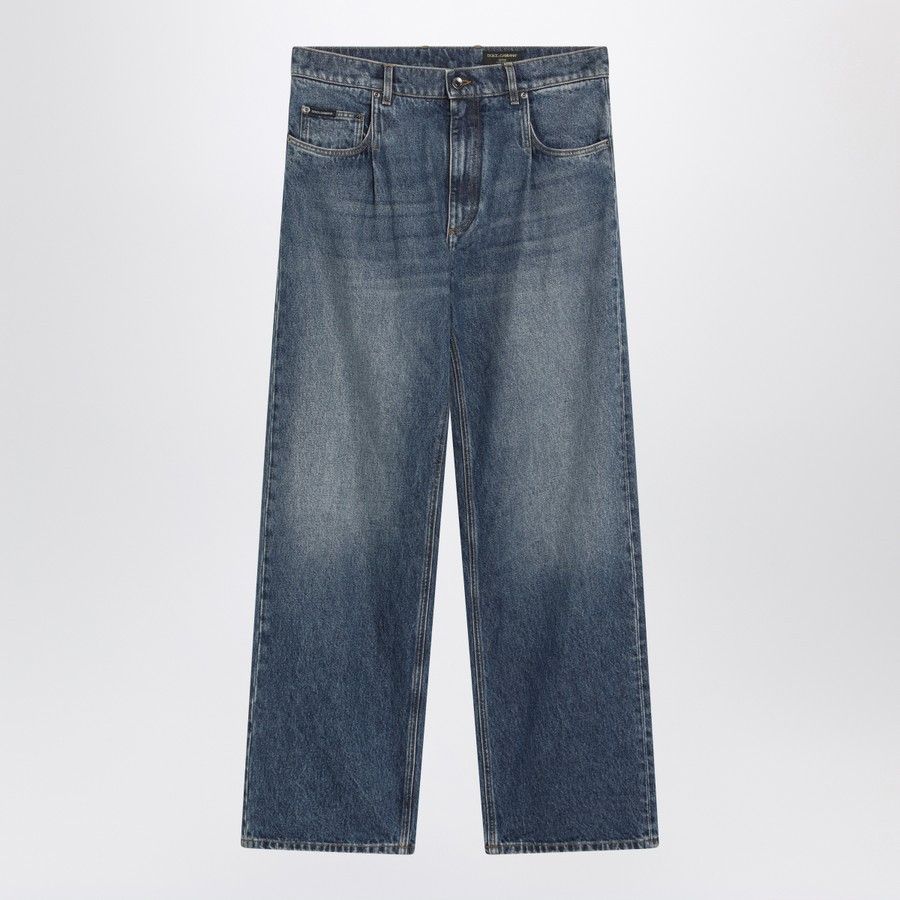Dolce & Gabbana o1d2blof0226 Over Jeans in Blue Size US 34 / EU 50 - 1 Thumbnail