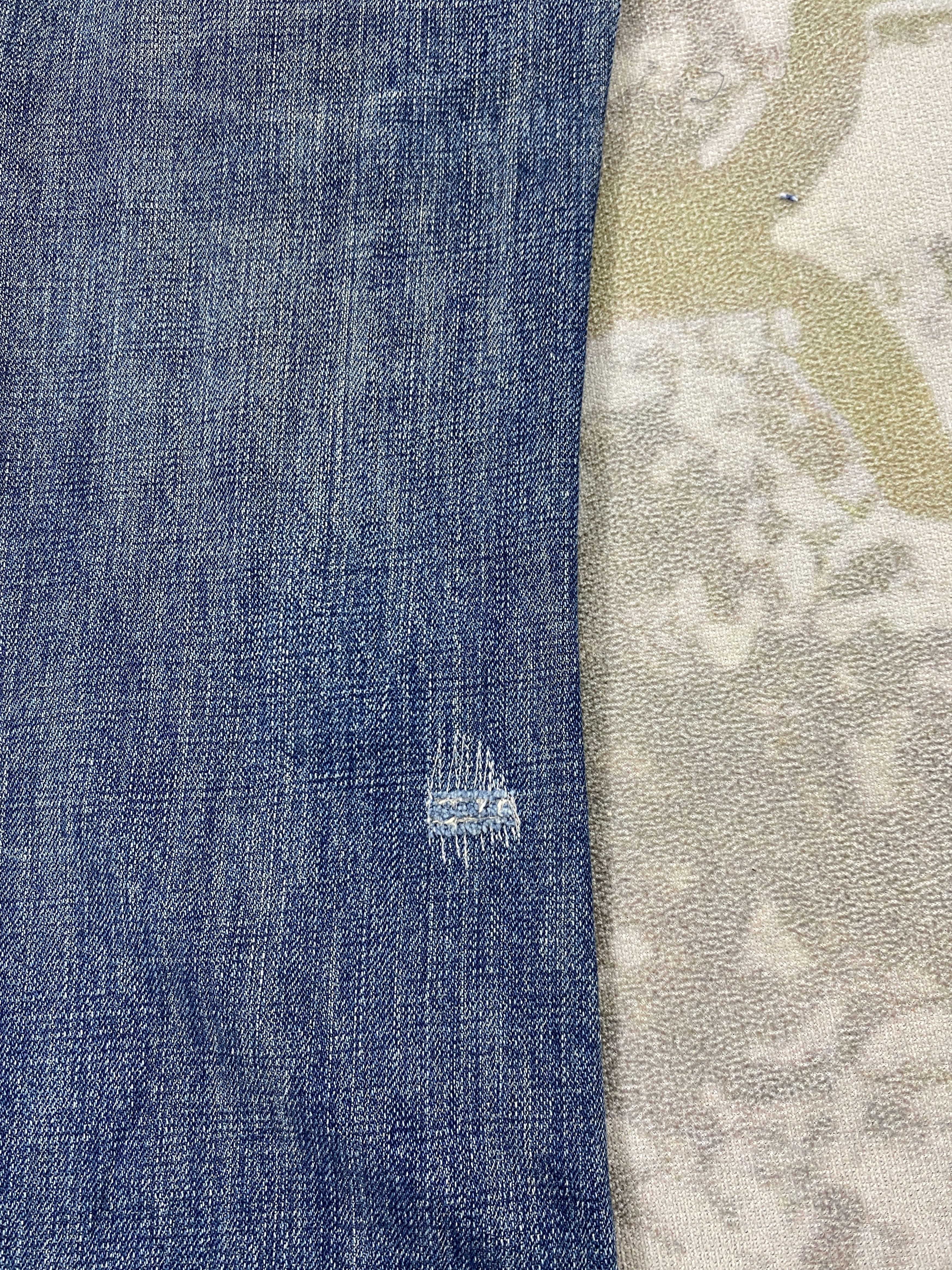 Hysteric Glamour Distressed Vintage Ageless Flare Jeans 30x29 Denim- JN3712 Size US 30 / EU 46 - 14 Thumbnail