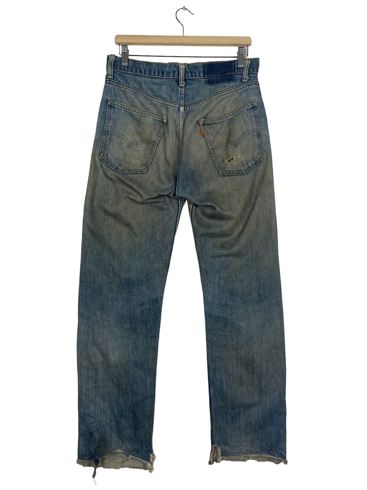 Levi's Vintage Levis Rusty Ripped Orange Tab Zipper Fly Size US 32 / EU 48 - 13 Thumbnail