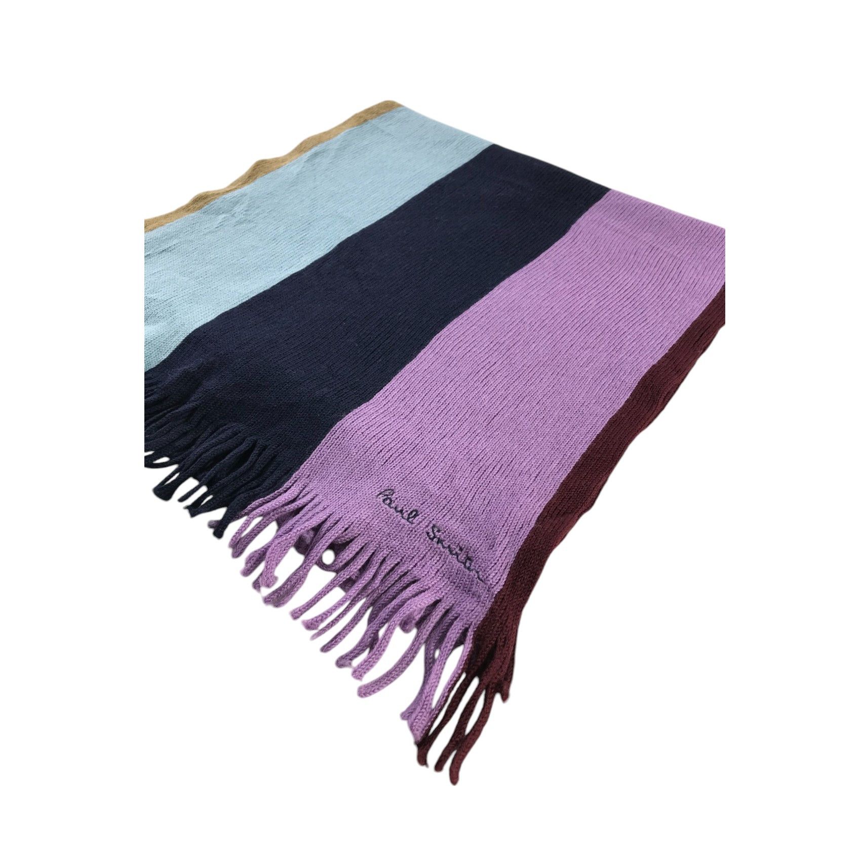 Paul Smith × Vintage Paul Smith Scarf / Muffler / Neckwear - WW2017 Size ONE SIZE - 3 Thumbnail