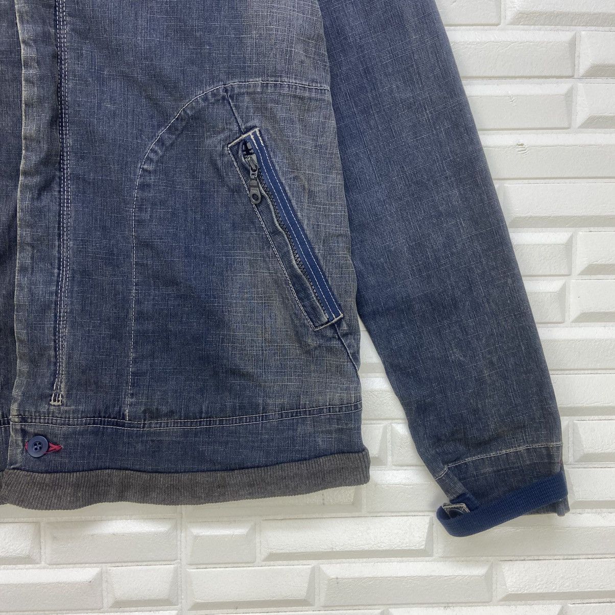 Marithe + Francois Girbaud 🔥Avant Garde Marithe Francois Girbaud Denim Jacket Size US S / EU 44-46 / 1 - 5 Thumbnail