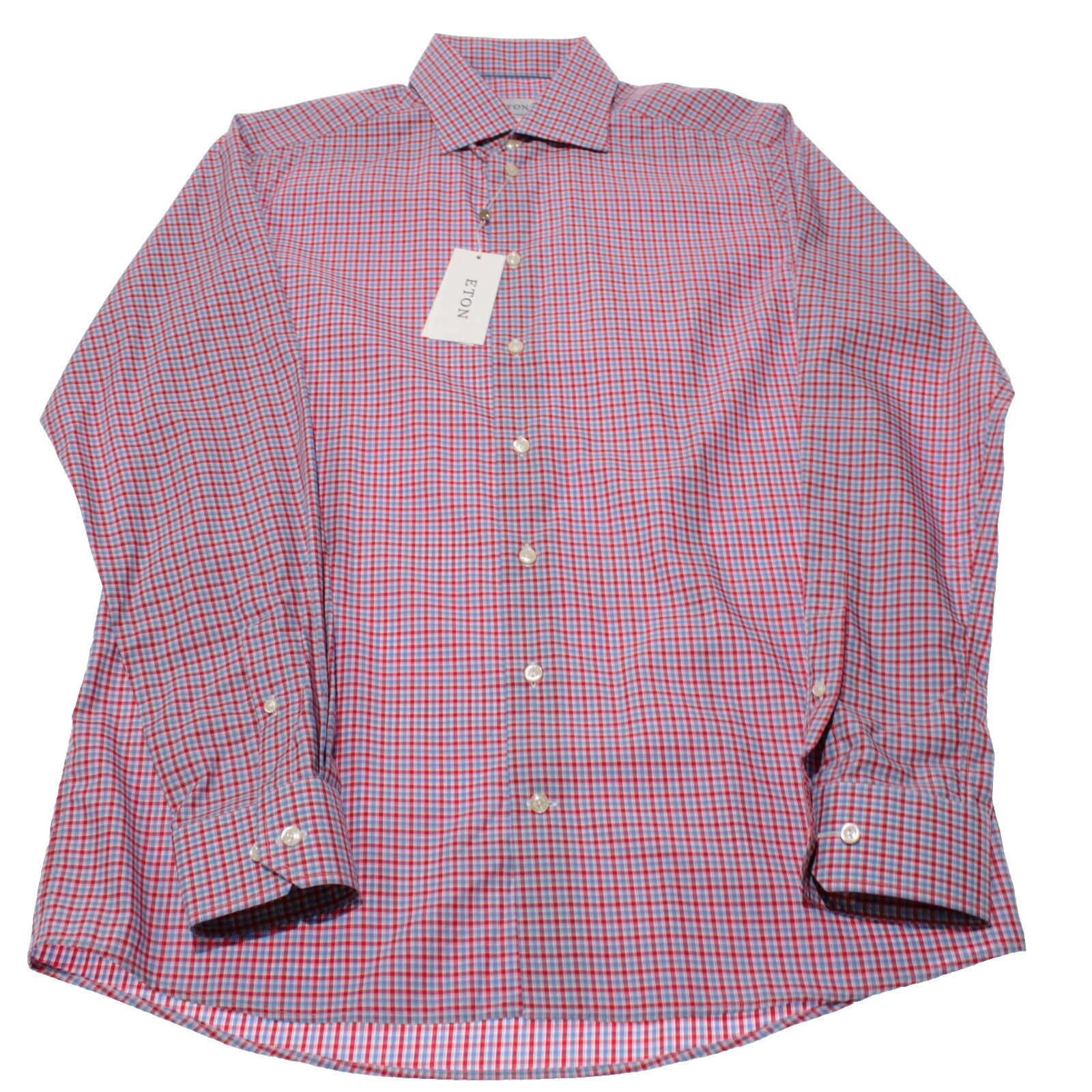 Eton Eton New with tags Shirt Size L US In Red Size US L / EU 52-54 / 3 - 3 Thumbnail