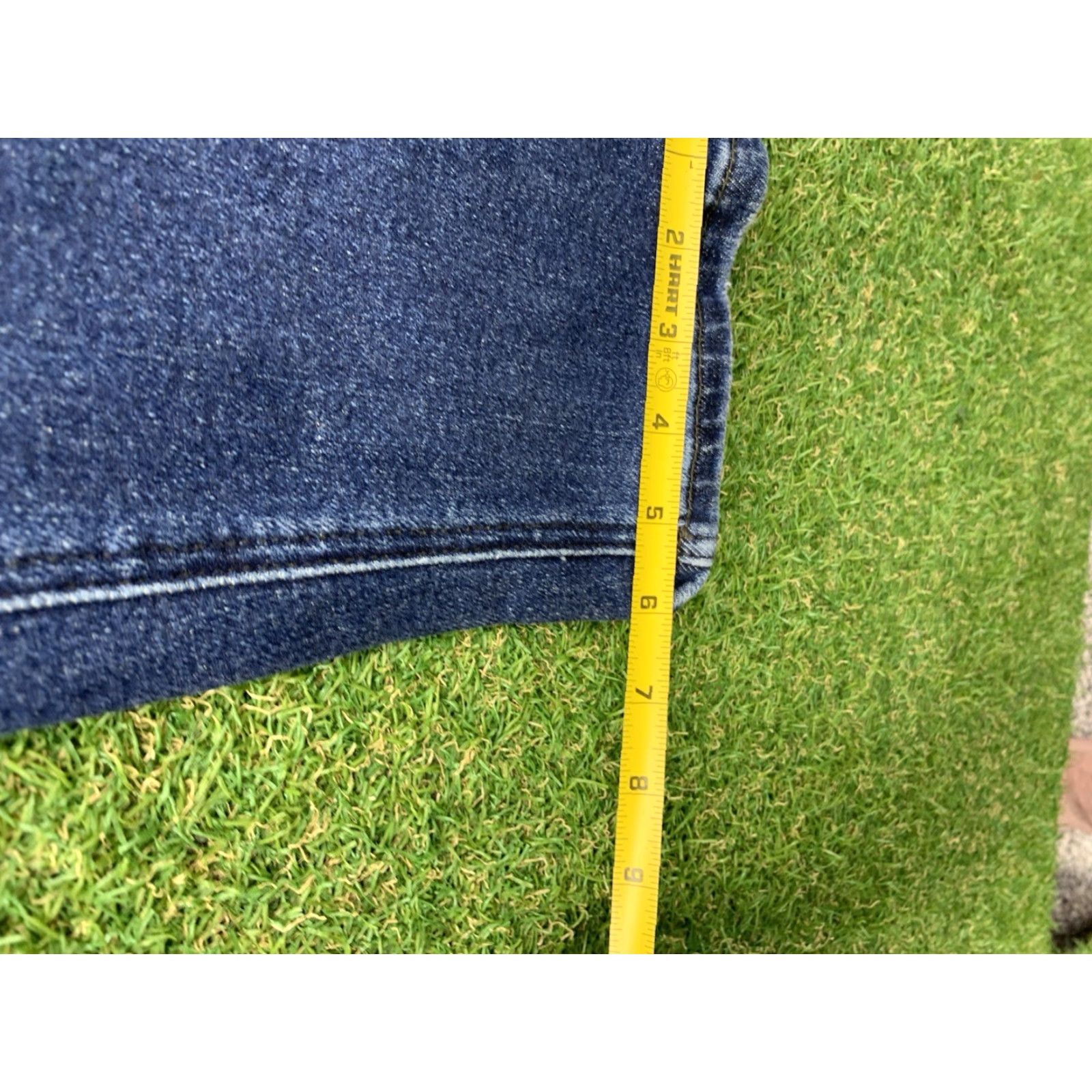 Vintage Judy Blue Jeans Womens 29 Regular Stretch Distressed 5-Pocket Blue Denim JB88706 Jeans Size 29" - 4 Thumbnail
