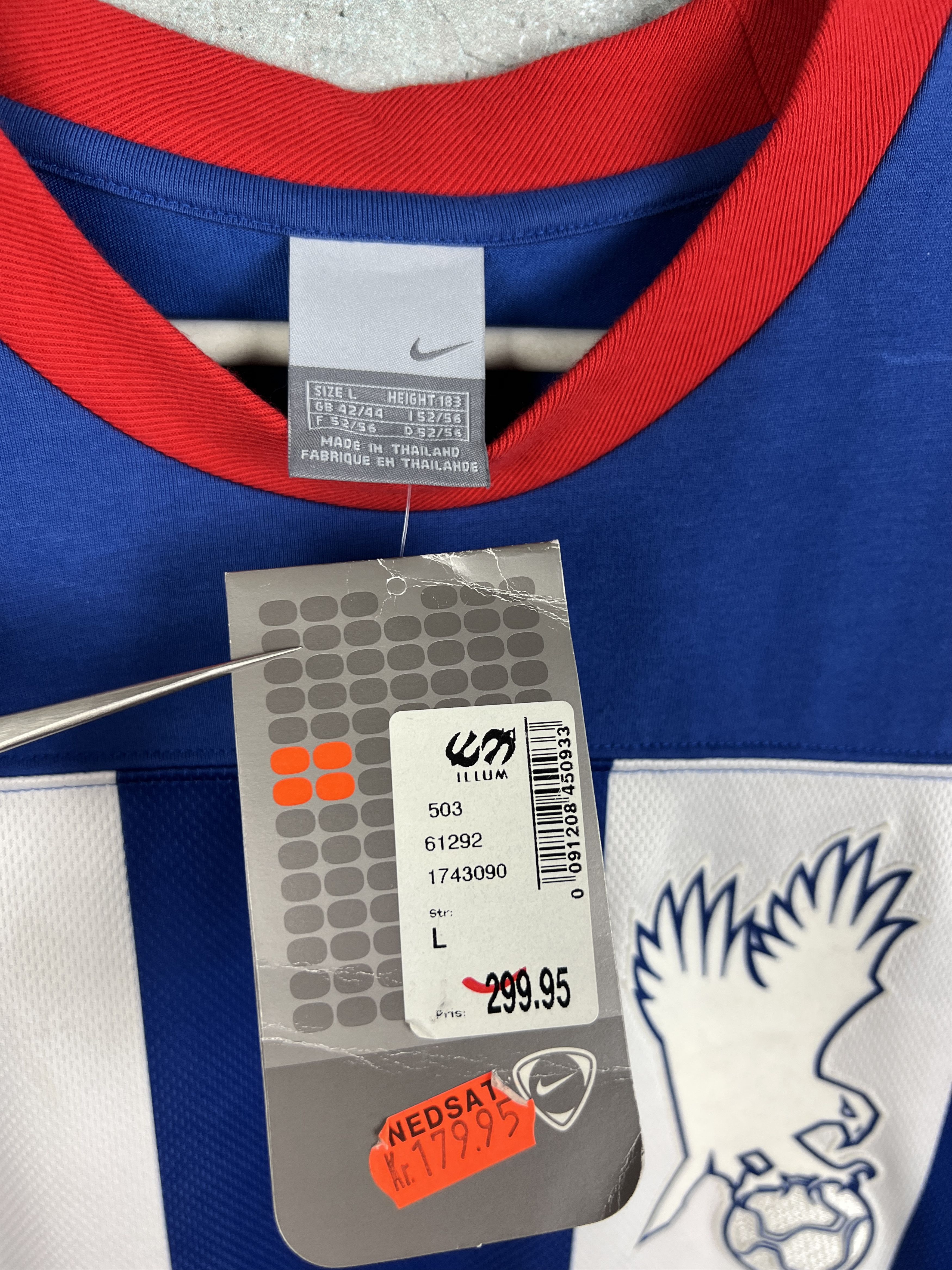 Nike Vintage Japan football Shirt Soccer Jersey National Team Size US L / EU 52-54 / 3 - 6 Thumbnail