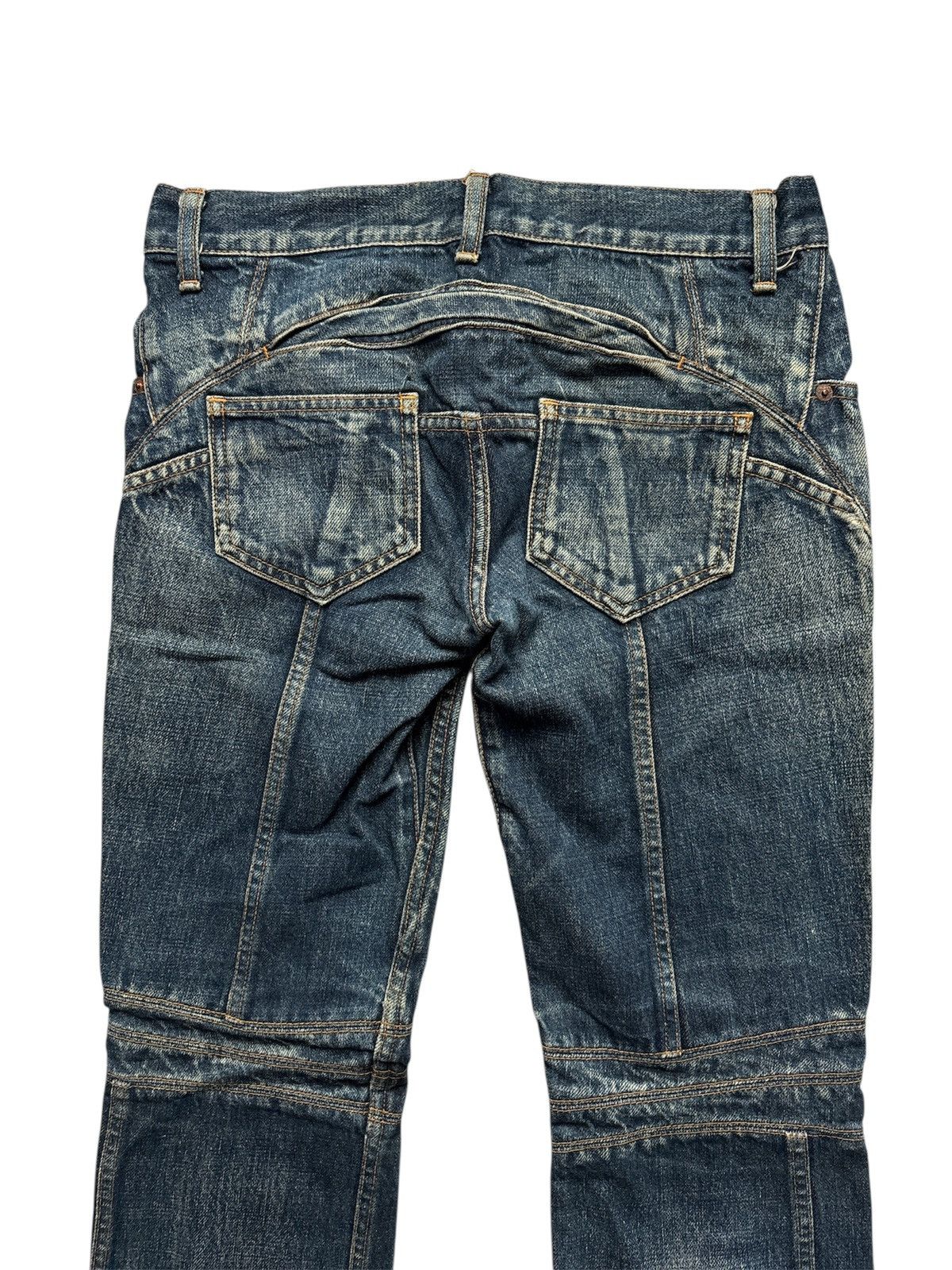 Junya Watanabe SS03 Biker Denim Jeans Size US 28 / EU 44 - 3 Thumbnail