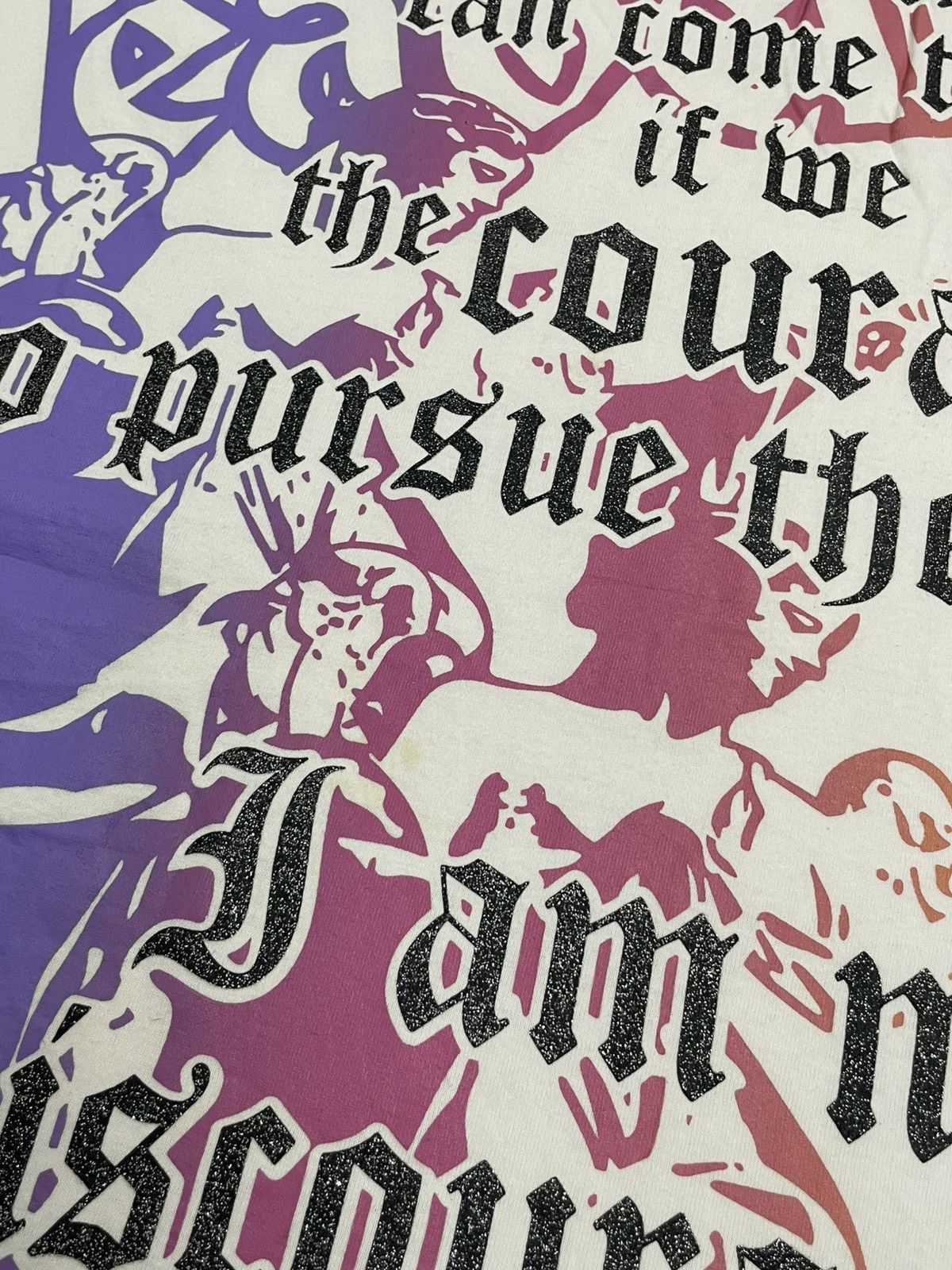 Hysteric Glamour Smorky Garnish Heaven Style Angel Y2K Wording Affliction Size US L / EU 52-54 / 3 - 8 Thumbnail