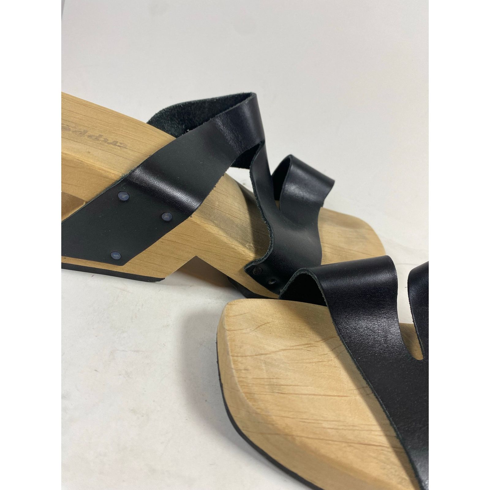 Trippen Trippen Holzchuh Damen Modell Zorro Sandals Women's 40 Size US 9 / IT 39 - 6 Thumbnail