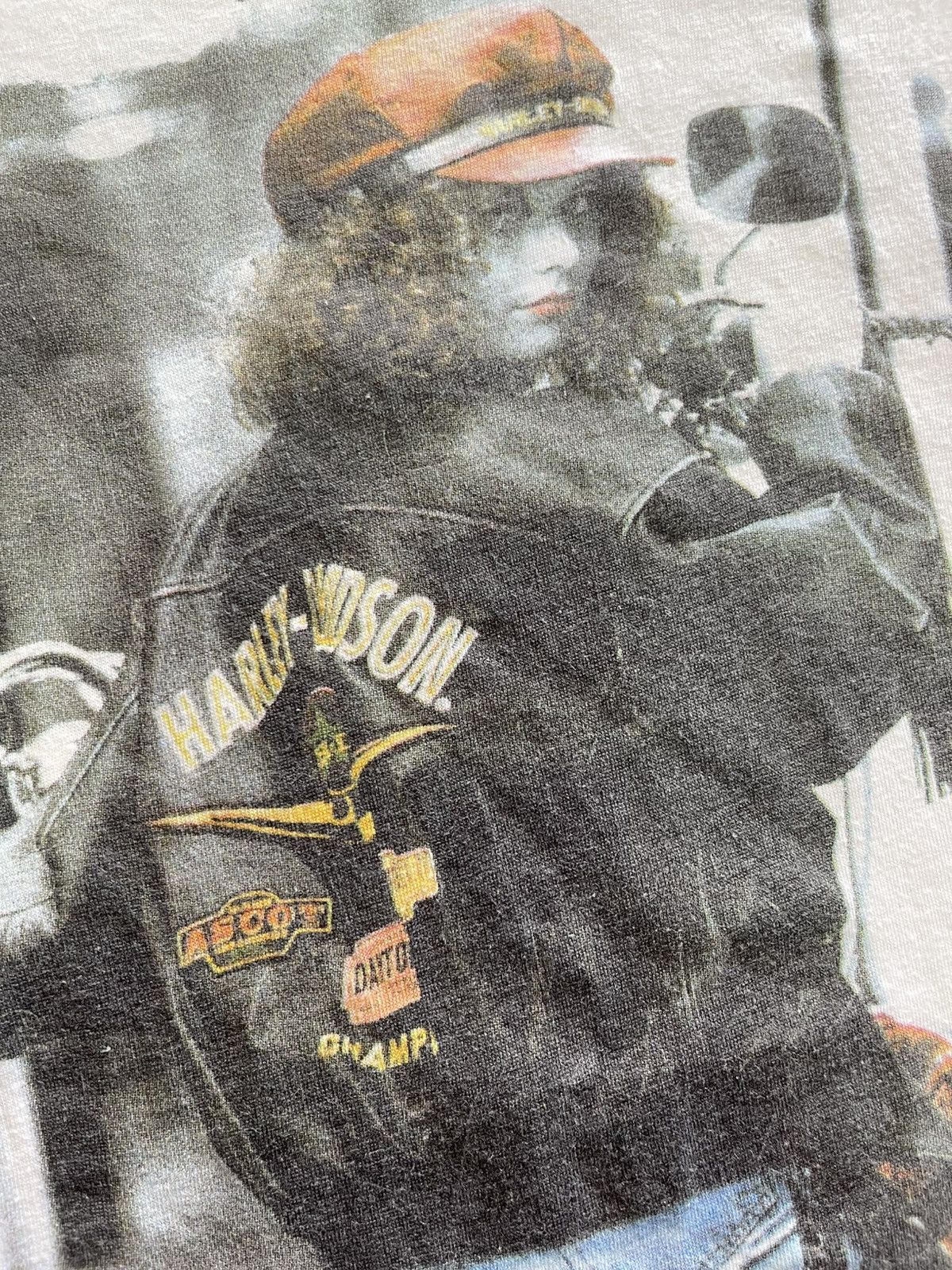 Harley Davidson Vintage Promo Harley Division Model Photo Germany Tees Size US L / EU 52-54 / 3 - 5 Thumbnail