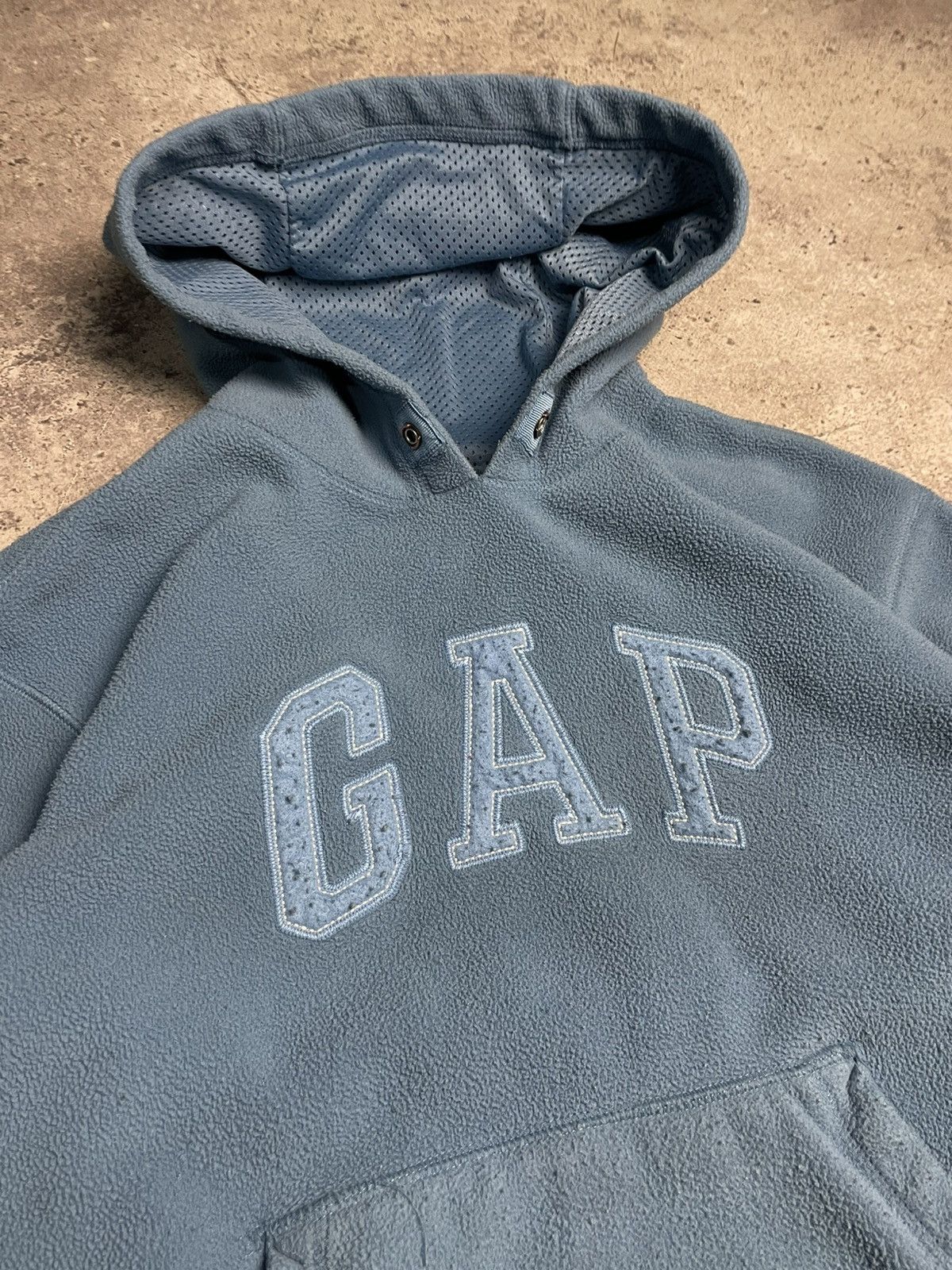 Gap Vintage GAP Fleece Hoodie Boxy Fit size S Size US S / EU 44-46 / 1 - 3 Thumbnail