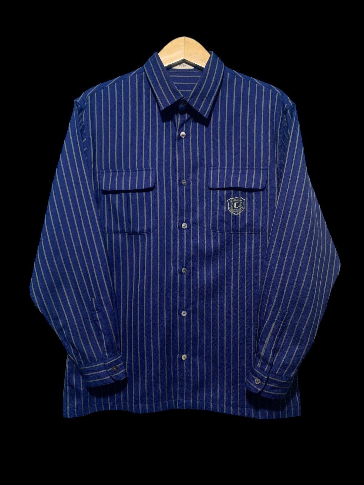 Celine striped wool shirt