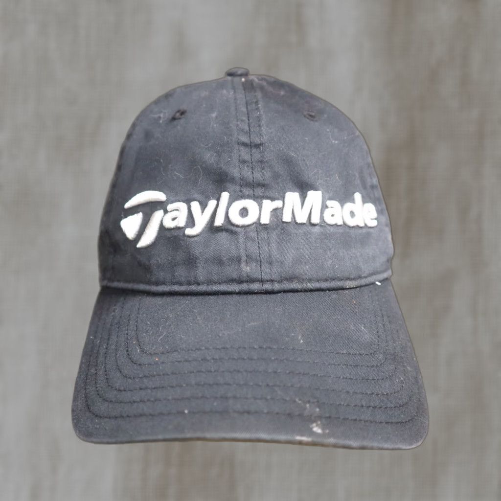 TaylorMade TaylorMade Brand Hat Golf Cap Adjustable Black Men’s Adult Strap Back Logo Golf Hat TaylorMade Adjustable Strapback Pale Size ONE SIZE - 1 Thumbnail