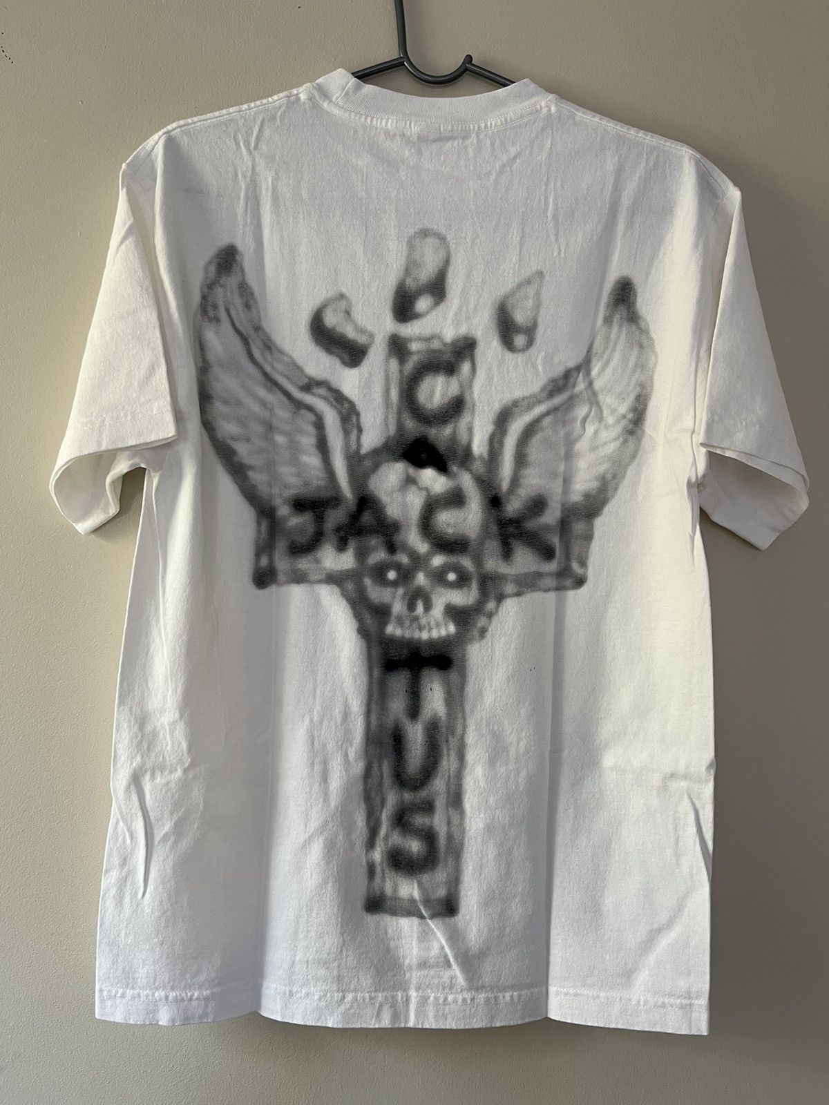 Travis Scott Travis Scott Summer Smash 2024 “Graffiti Skeleton Biker” Tee Size US M / EU 48-50 / 2 - 6 Thumbnail