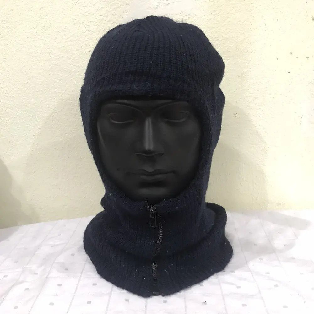 Japanese Brand Japanese Brand Masked Plain Beanie Hat Size ONE SIZE - 2 Thumbnail