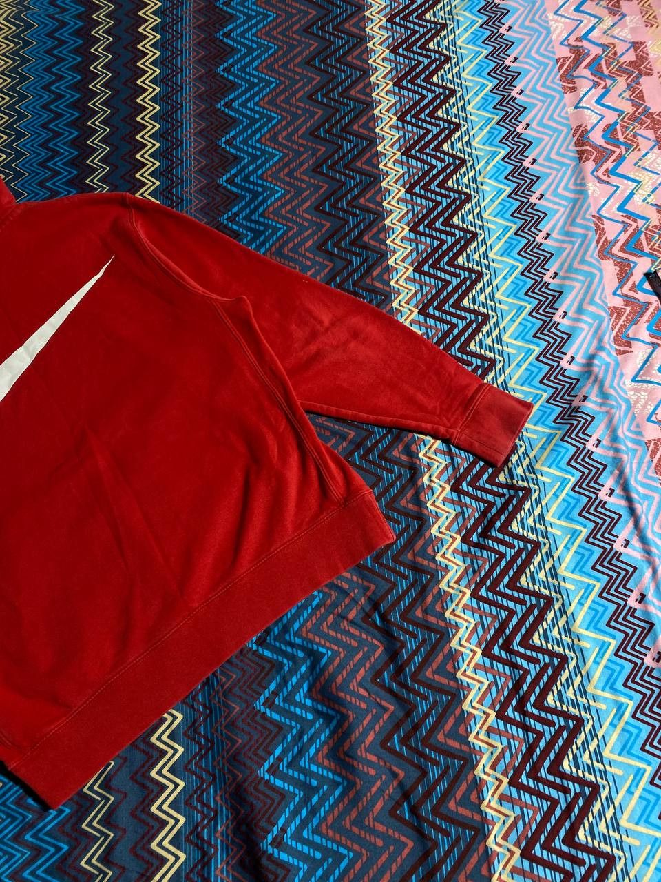 Nike vintage Nike big logo red Sweatshirt L.F.C. hoodie Y2K Size US S / EU 44-46 / 1 - 16 Thumbnail