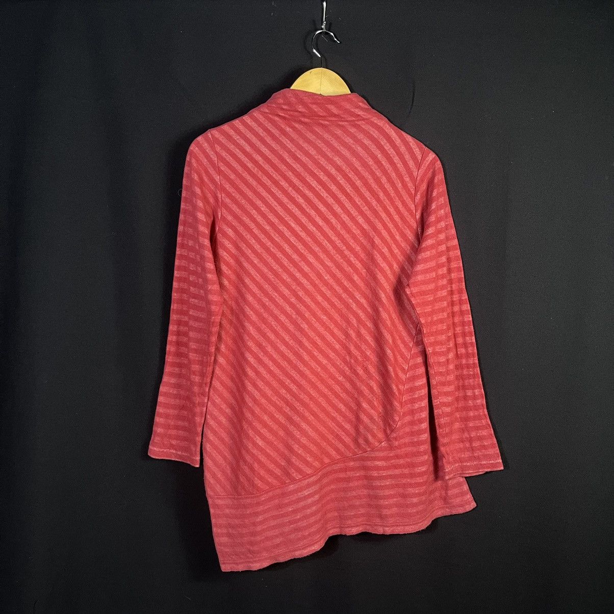 Y's × Yohji Yamamoto Y’s For Living Asymmetrical Stripes Blouse Shirt Size M / US 6-8 / IT 42-44 - 4 Thumbnail