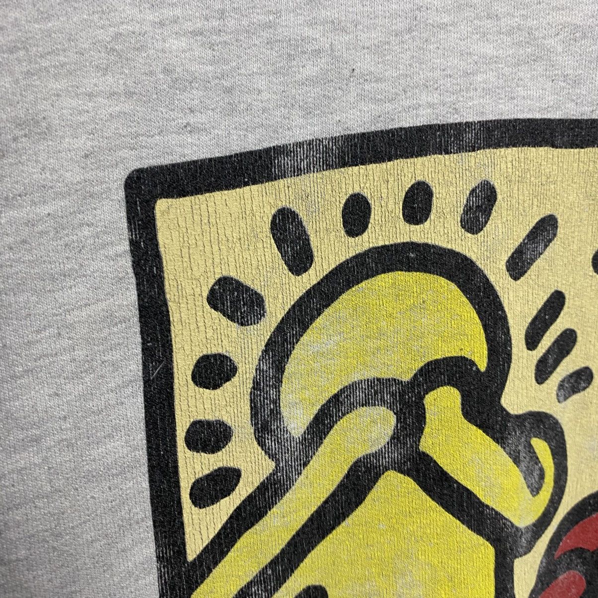Keith Haring Vintage Keith Haring Big Logo designer 90’s rare sweatshirt Size US M / EU 48-50 / 2 - 4 Thumbnail