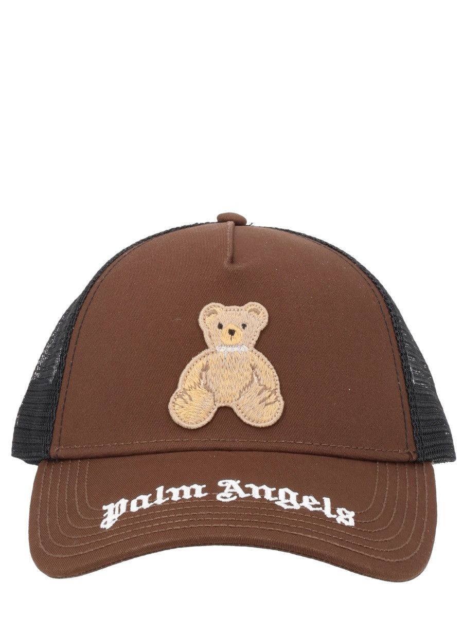 Palm Angels PALM ANGELS CAPPELLO DA BASEBALL "BEAR TRUCKER" - BROWN Size ONE SIZE - 1 Thumbnail