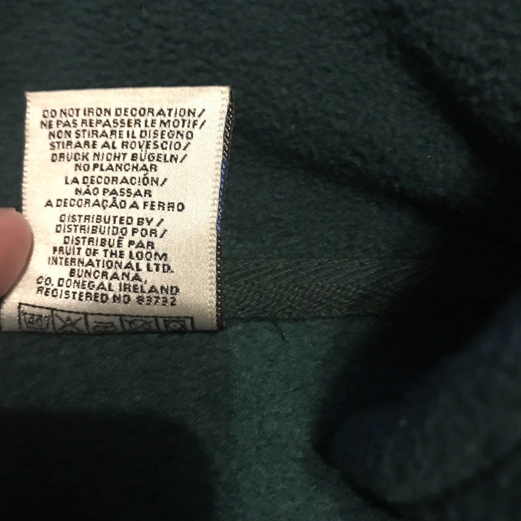 Vintage VINTAGE Emma & Di Venezia Italia 1/4 Zip Pullover Sweatshirt XL Green Unisex Adults 80s Italian Gondola Crew Neck Polyester Fleece Long Sleeve Size US XL / EU 56 / 4 - 6 Thumbnail