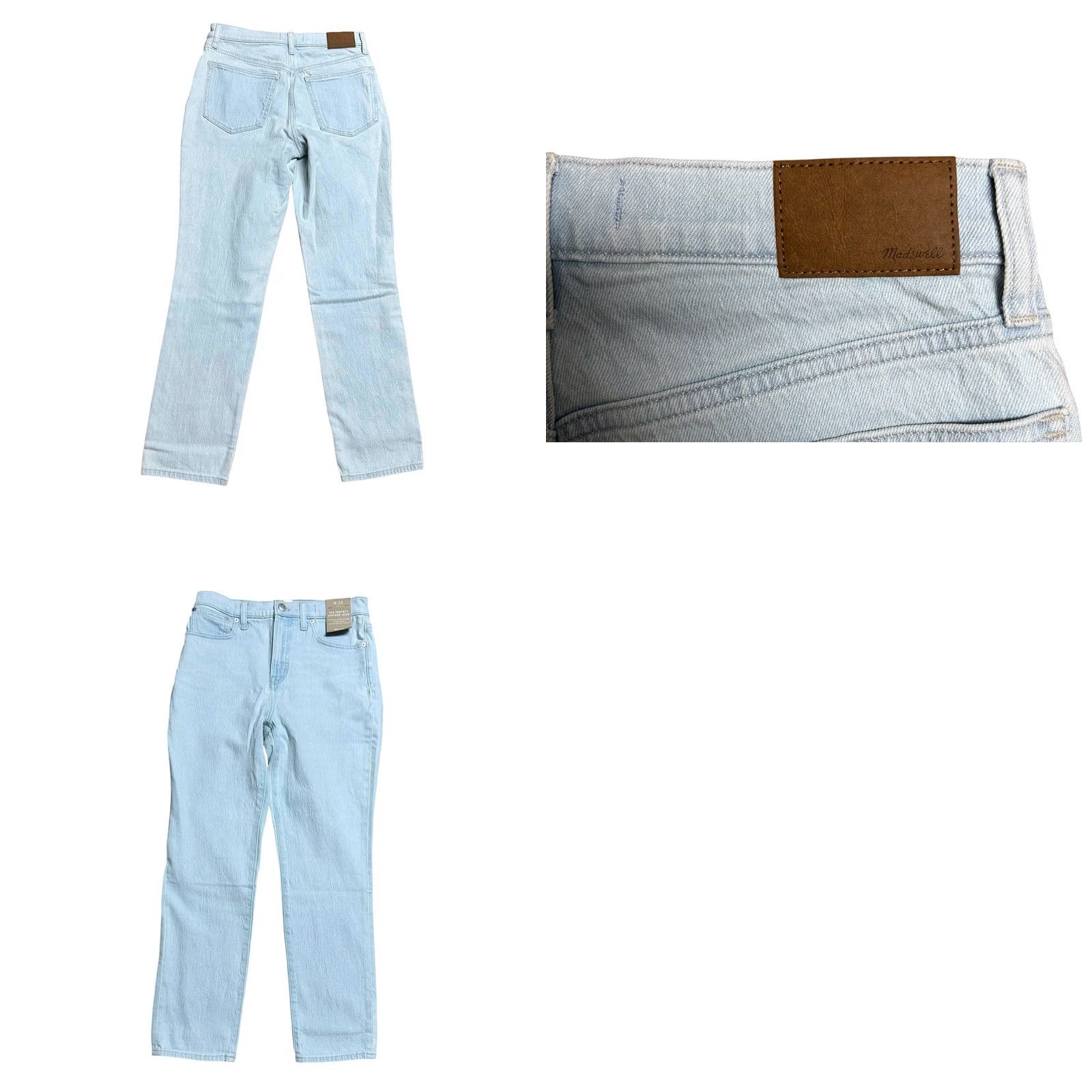 Madewell Madewell Jeans Women 28 Blue Denim The Perfect Vintage Jean Tapered Leg NWT New Jeans Size 28" / US 6 / IT 42 - 11 Thumbnail