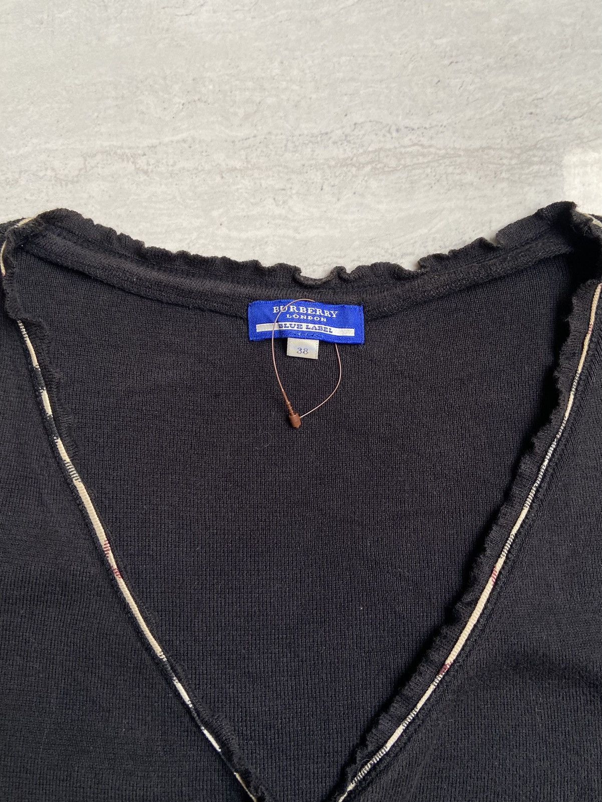 Burberry BURBERRY LONDON Black Cardigan Size US XS / EU 42 / 0 - 9 Thumbnail
