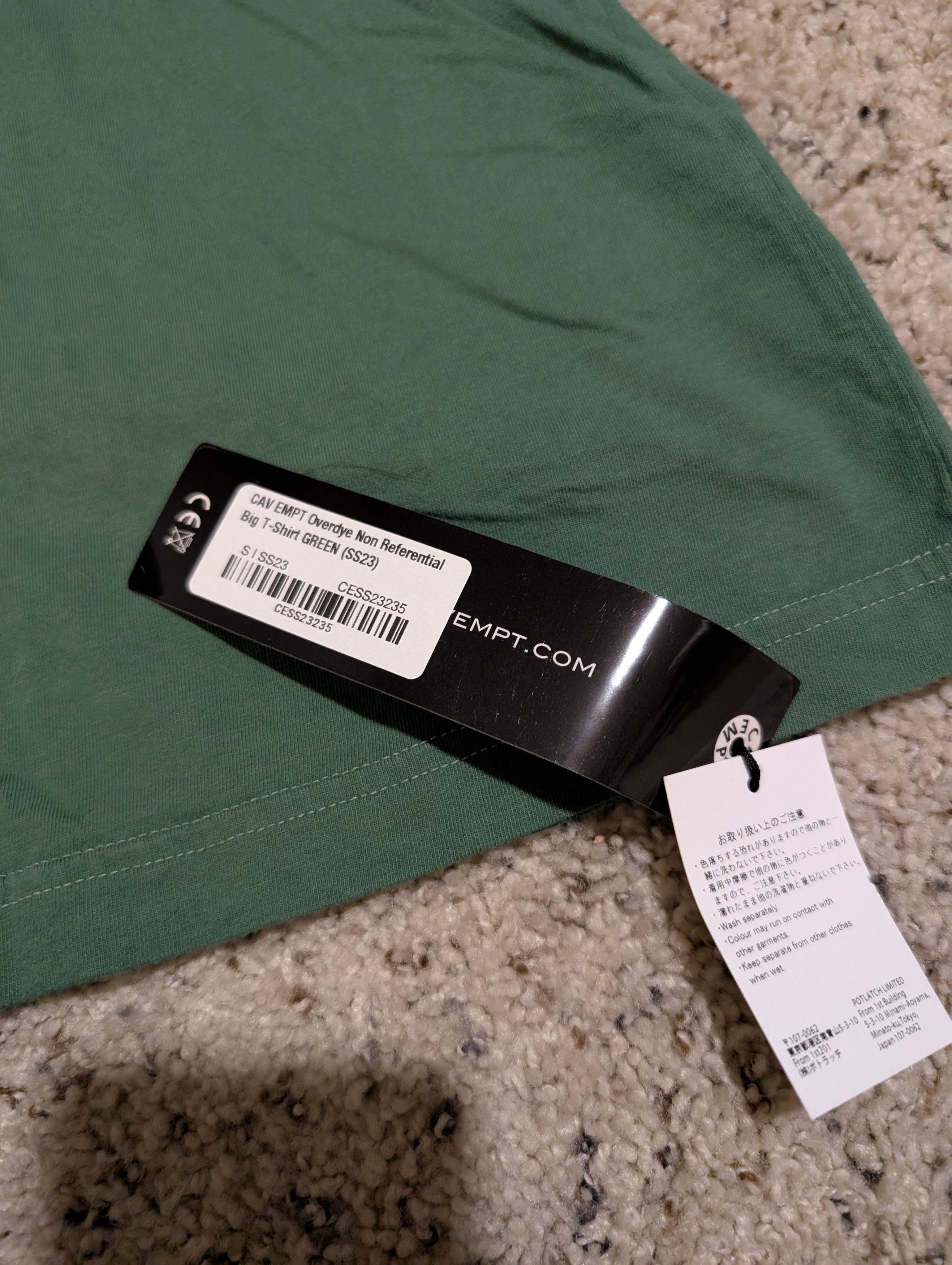 Cav Empt Overdye Non Referential T-shirt Size US S / EU 44-46 / 1 - 3 Thumbnail