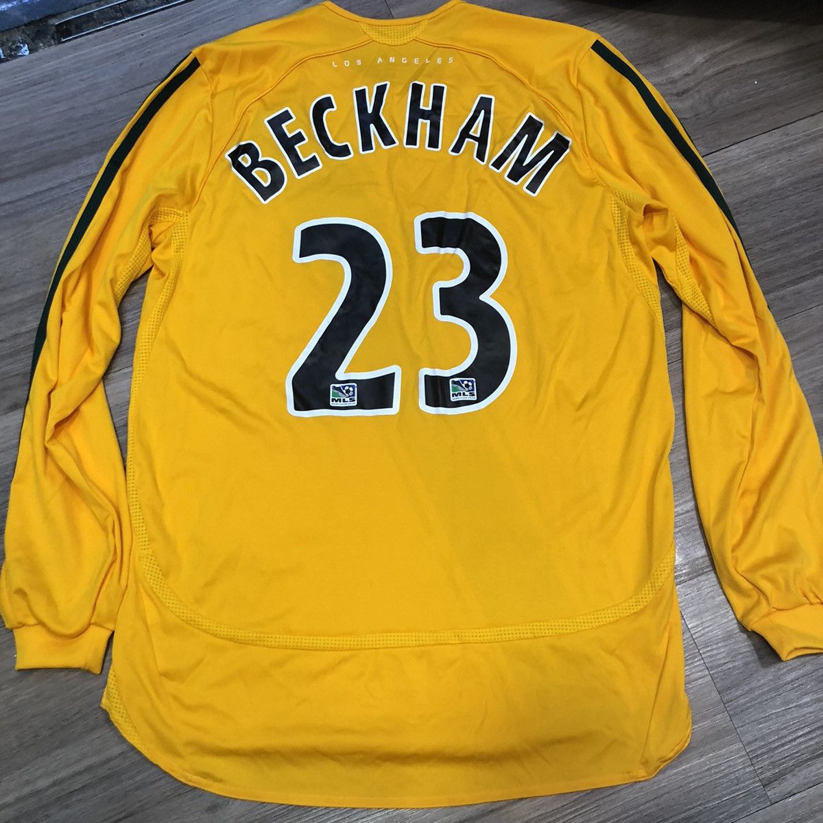 BECKHAM #23 LA deals GALAXY Away Official Player Issue Jersey XL Soccer 2007