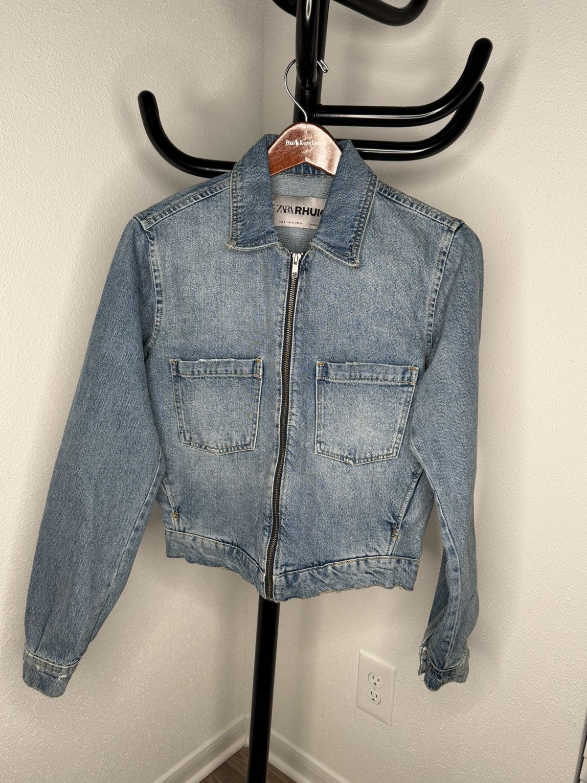 Zara Zara x Rhuigi Denim Jacket Size US S / EU 44-46 / 1 - 1 Thumbnail