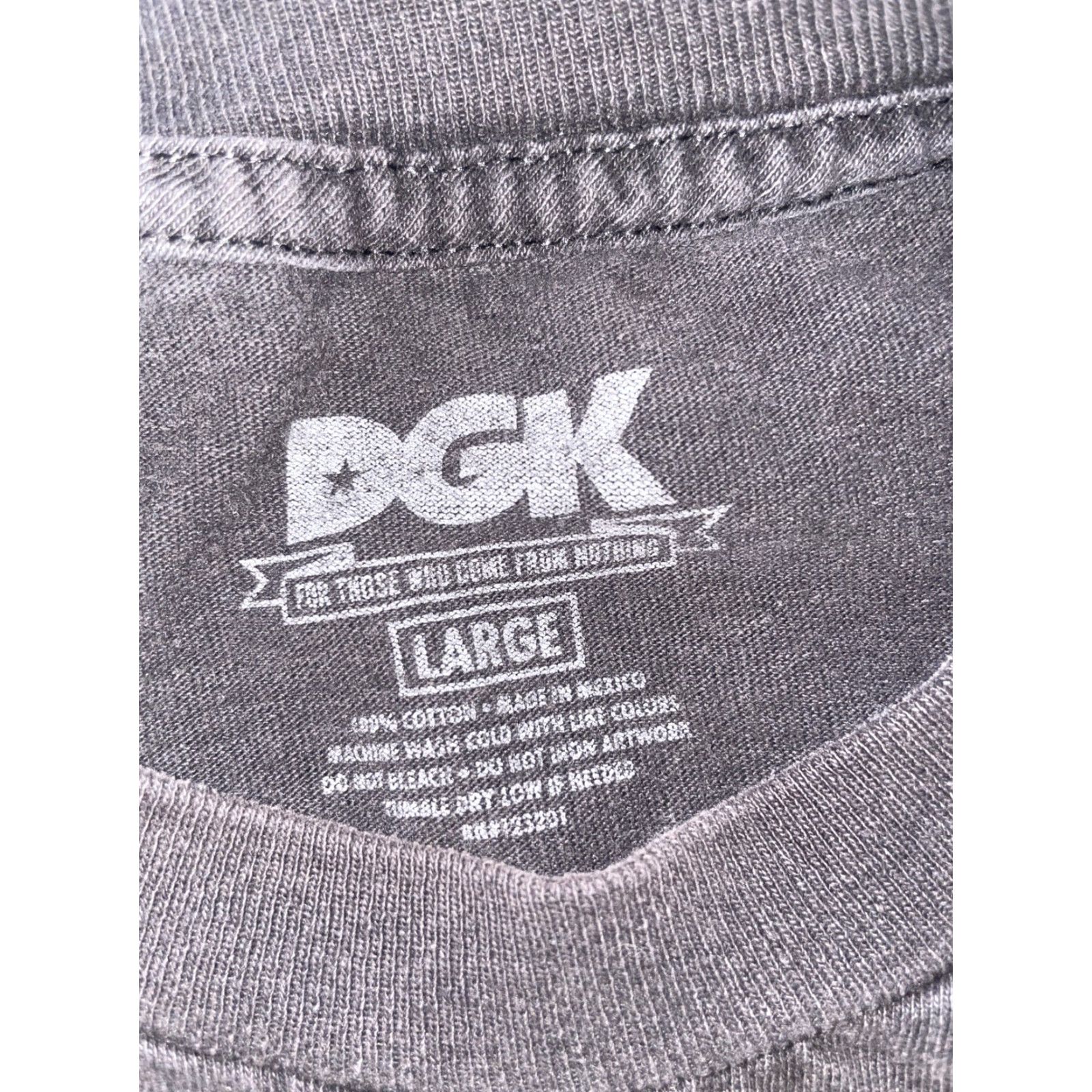 DGK DGK T-Shirt Black Large 21x27 Mens Short Sleeve Skateboarding Regular L Pre-owned Size US L / EU 52-54 / 3 - 4 Thumbnail