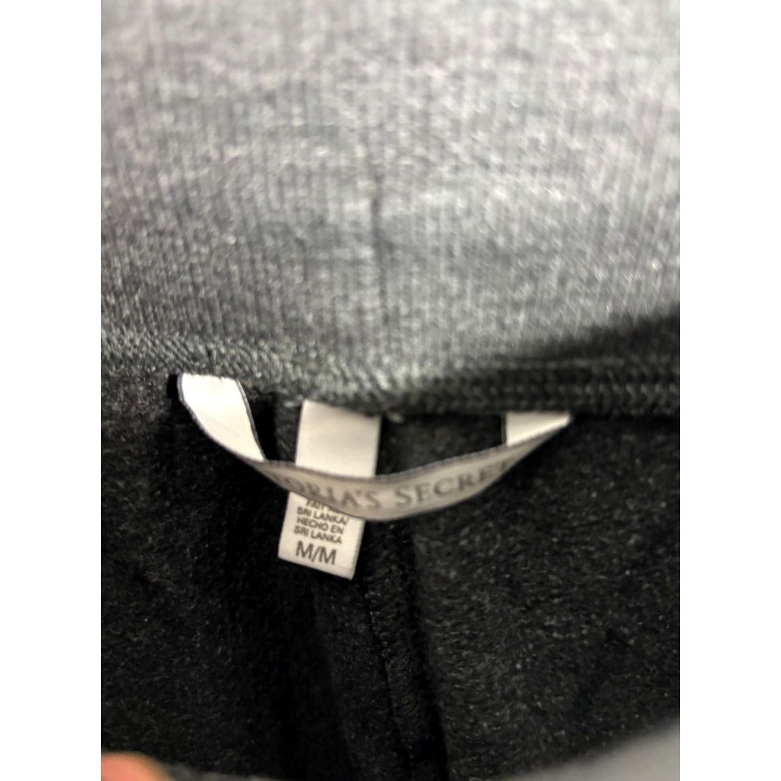 Victoria's Secret Victoria's Secret PINK Love Sweatpants Women M Gray Bling Pants 6434 Size 28" / US 6 / IT 42 - 3 Thumbnail
