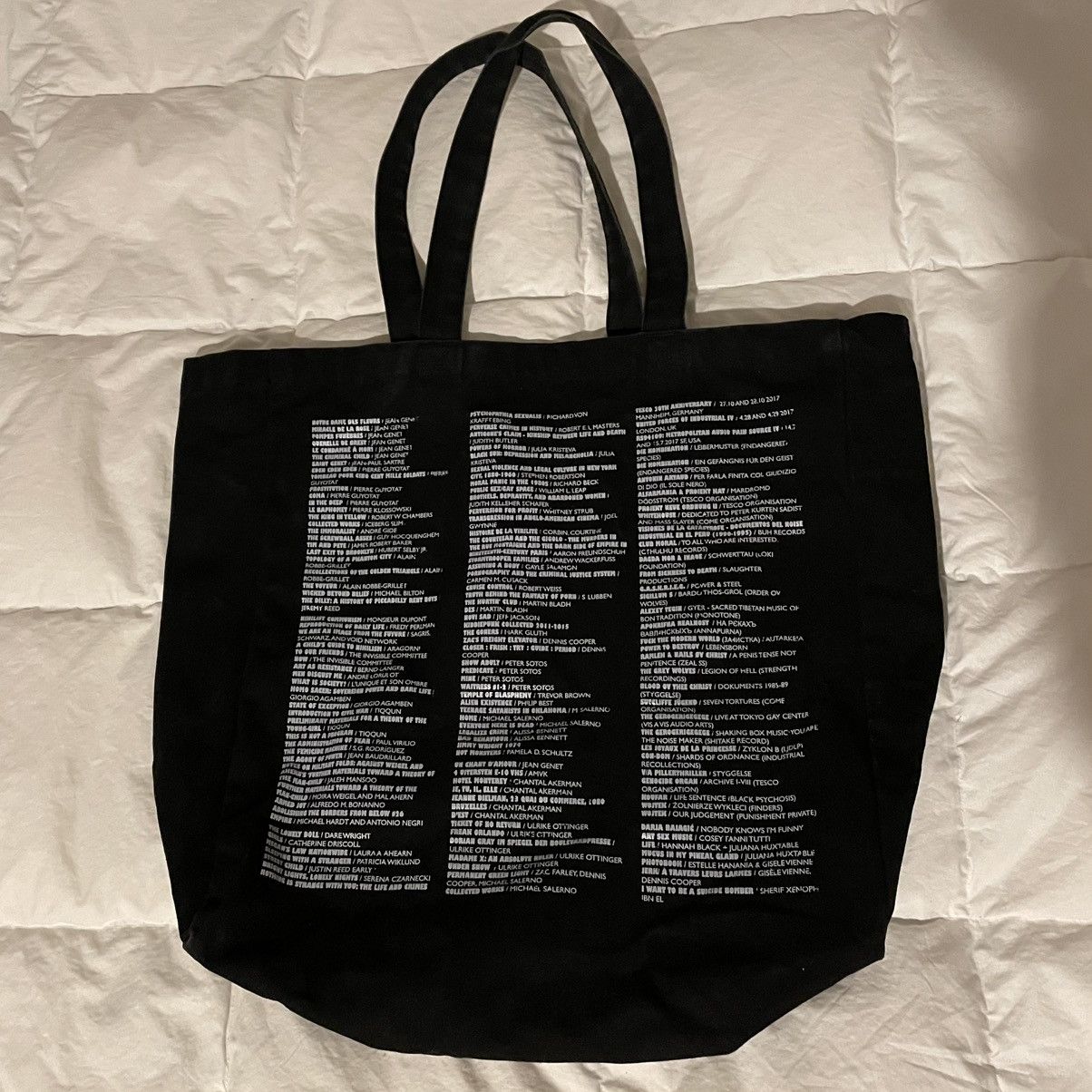 Yang Li Yang Li Samizdat Reference Tote Bag Size ONE SIZE - 3 Thumbnail