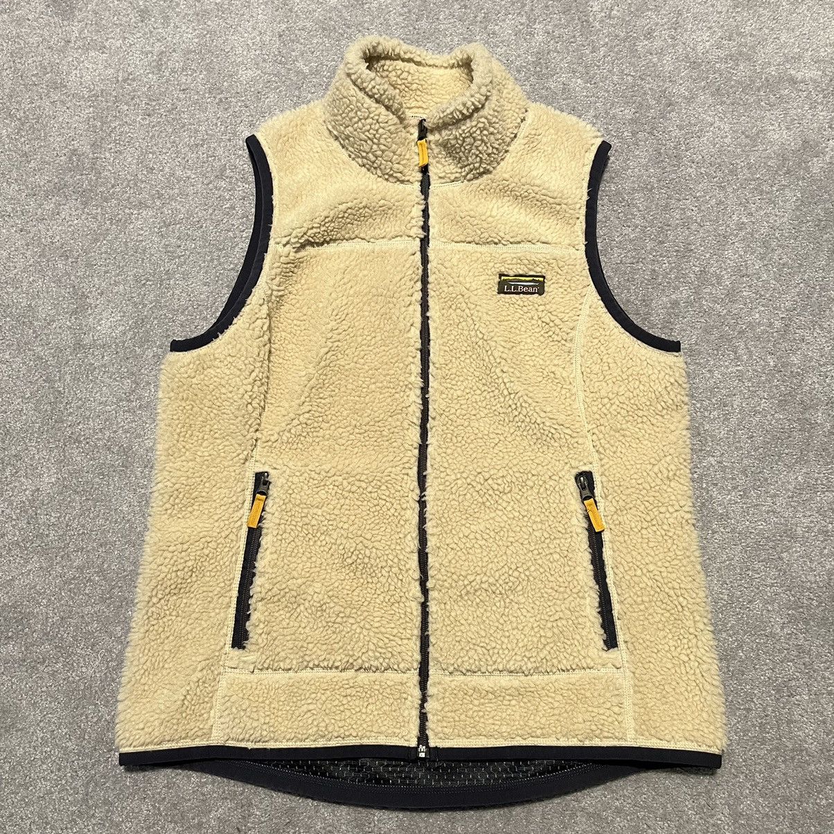 Vintage Vintage L.L. Bean Mountain Pile Fleece Vest Zip Up Men s Grailed
