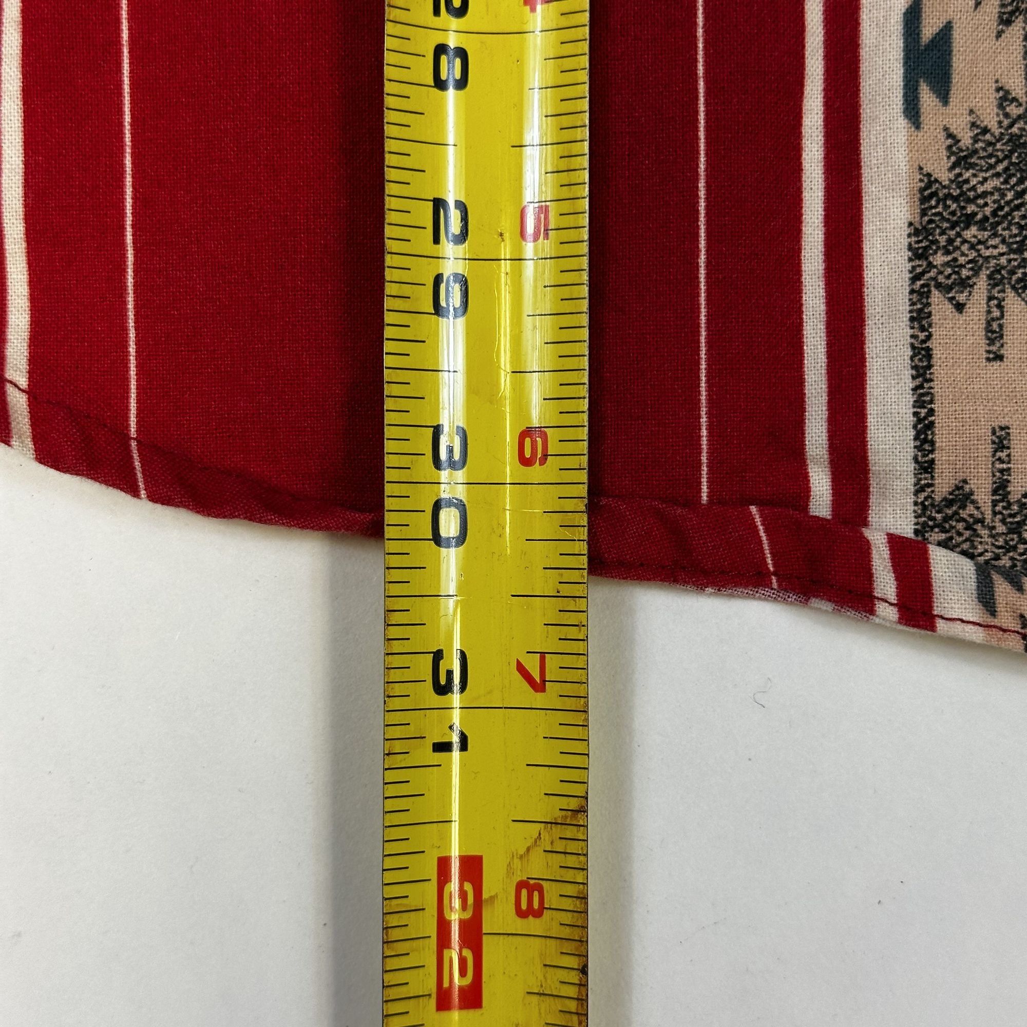 Wrangler Wrangler Western Red Aztec Stripe Long Sleeve Button-Up Shir Size US L / EU 52-54 / 3 - 5 Thumbnail