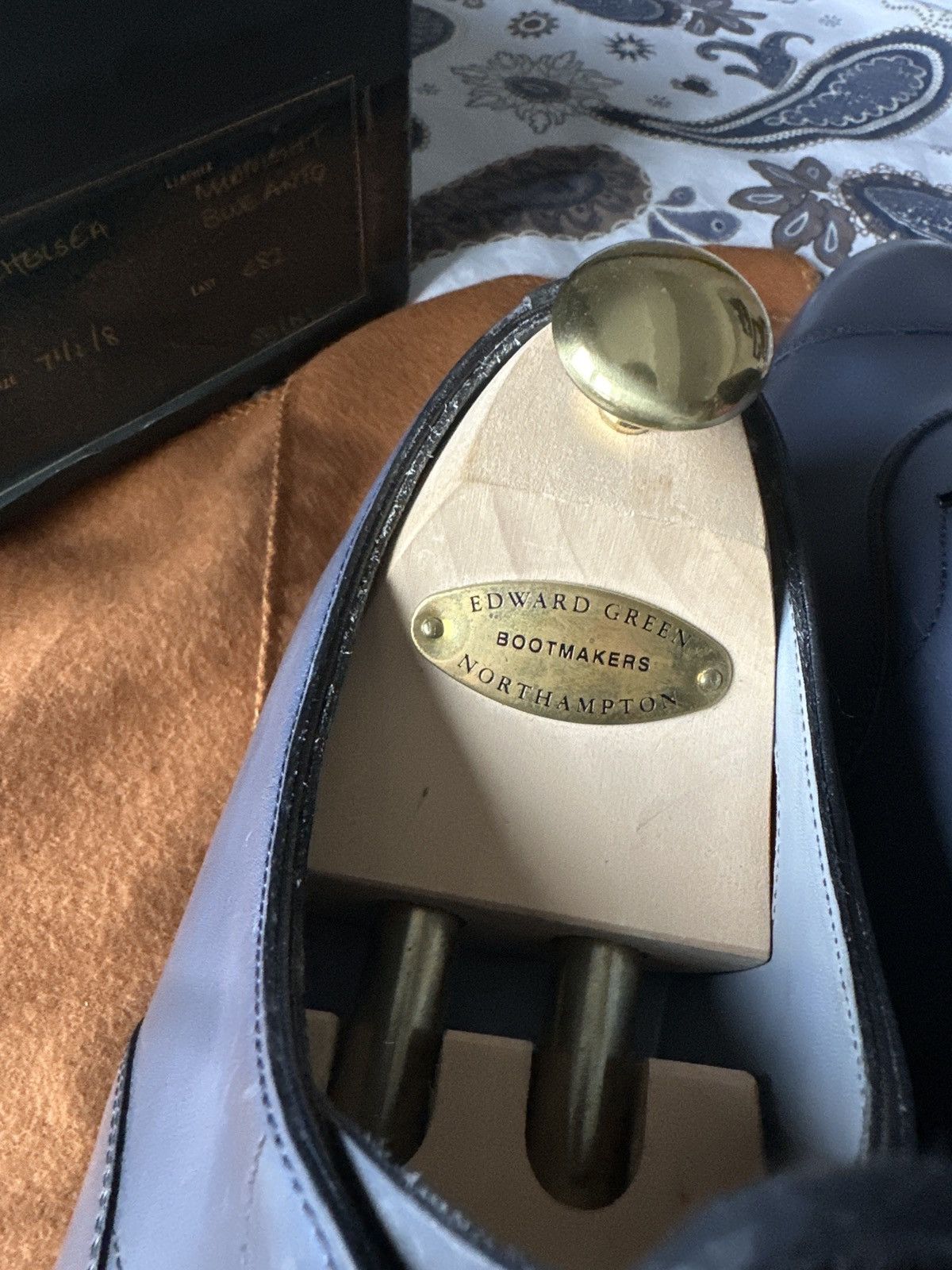 Edward Green Chelsea Leather Shoes