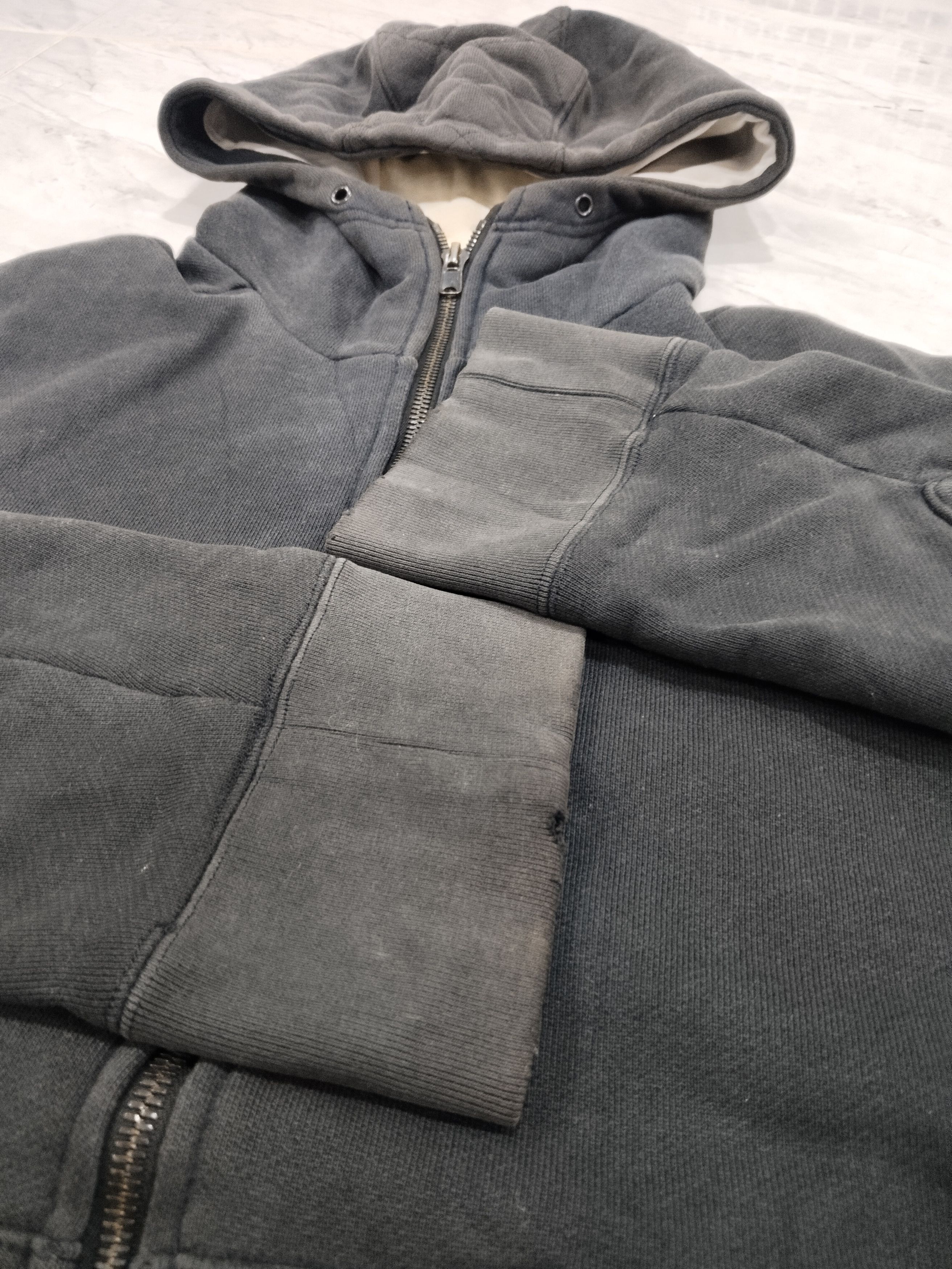 If Six Was Nine × Japanese Brand × Number (N)ine Vintage Number Nine Zipper Hoodie Heavy Sweatshirt Size US M / EU 48-50 / 2 - 4 Thumbnail
