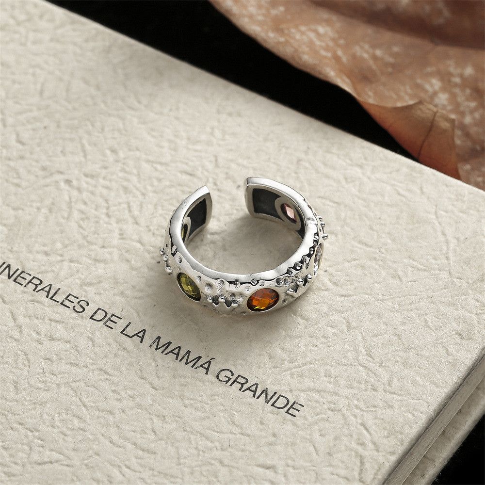 Jewelry New Trend Jewelry Rings Open Size Chrome Ring (Size 7-13) Size ONE SIZE - 3 Thumbnail