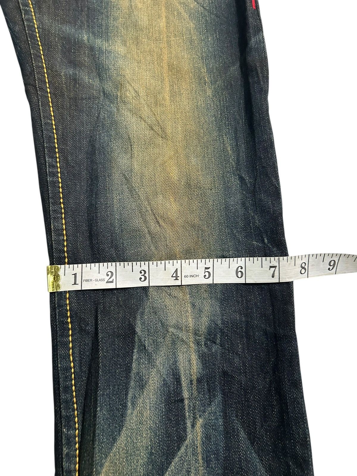 Japanese Brand × Kapital × Vintage VINTAGE EDWIN RUSTY MUDWASH PUNK GRUNGE STYLE DENIM JEANS Size US 30 / EU 46 - 20 Thumbnail