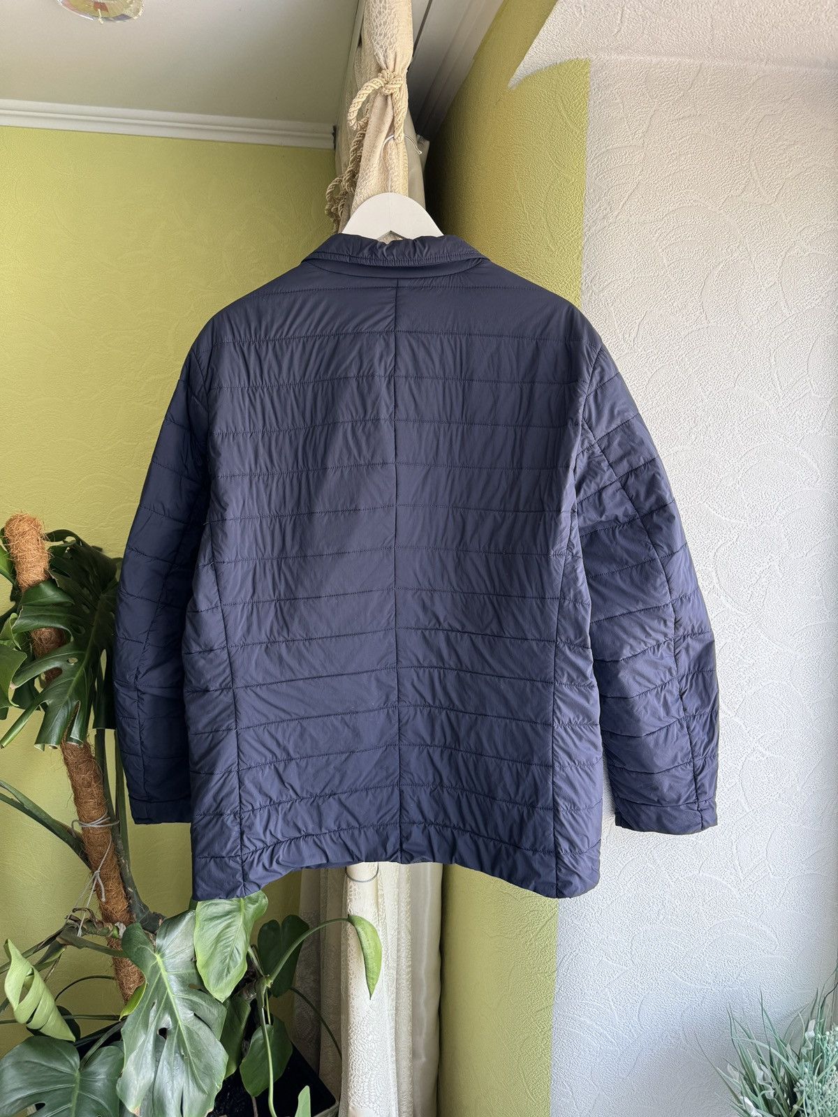 Woolrich Woolen Mills Woolrich Light Quilted Jacket Midi Coat Navy Size US XL / EU 56 / 4 - 5 Thumbnail