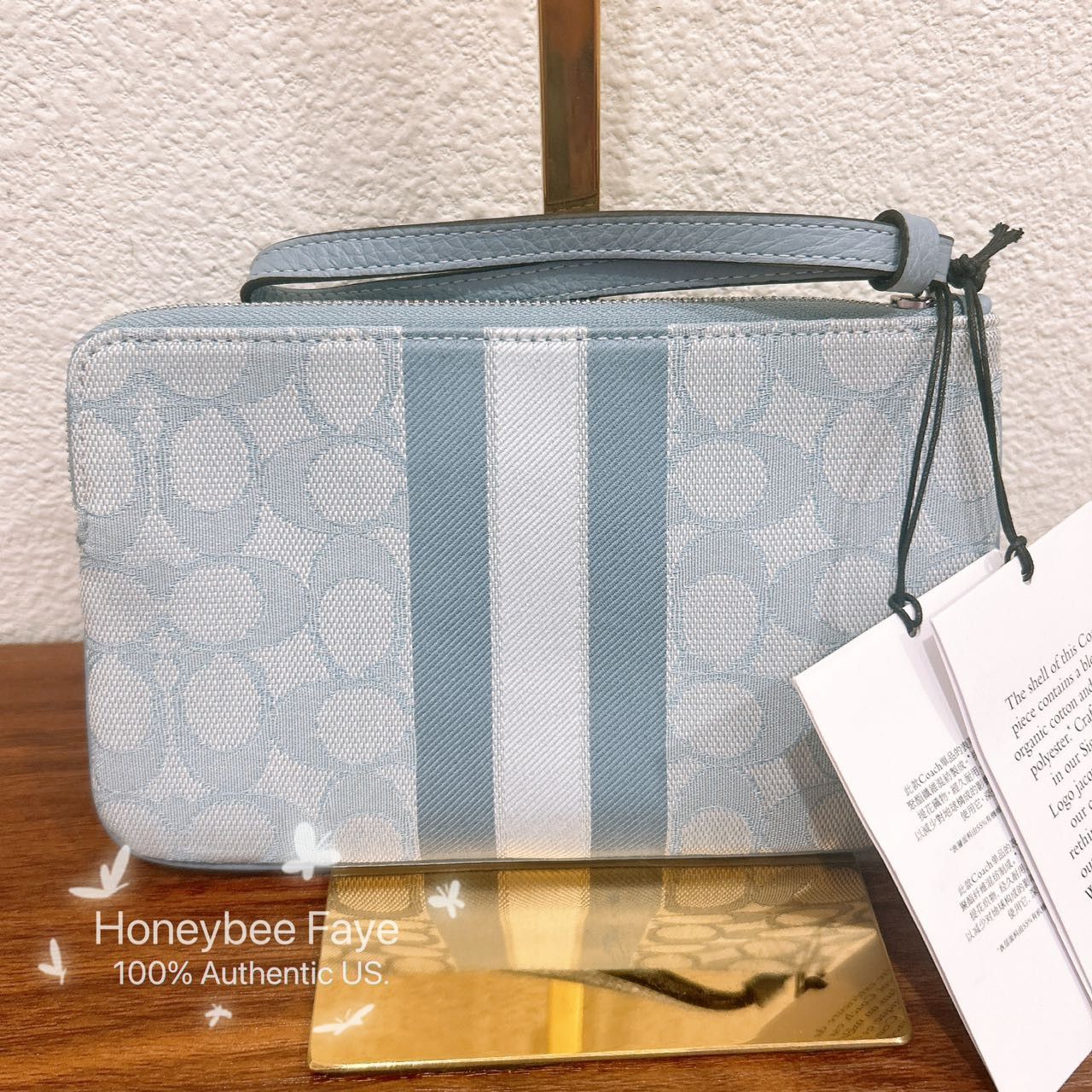 Coach Dempsey Large Corner Zip Wristlet C8841 Size ONE SIZE - 2 Thumbnail