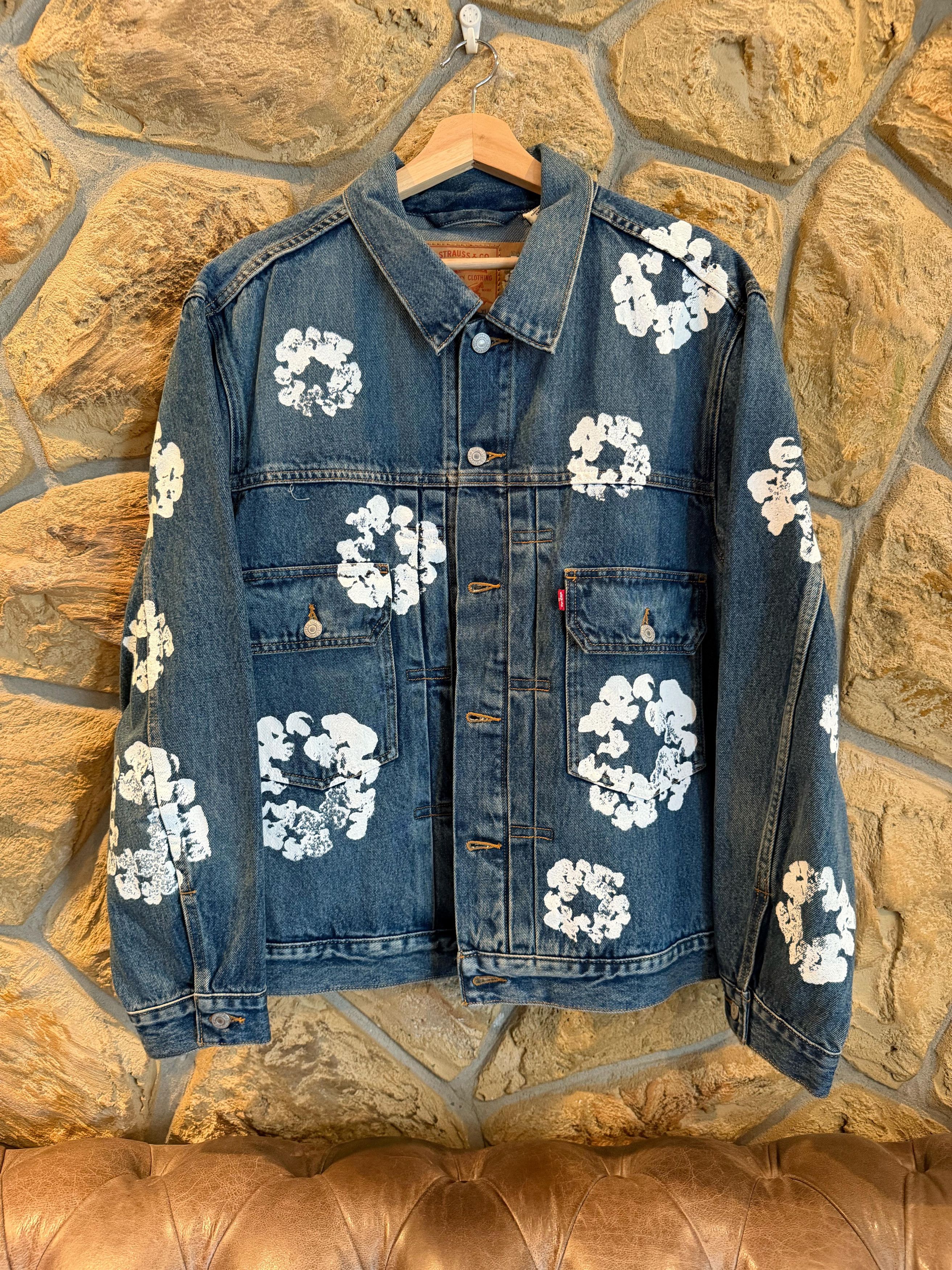 Cotton Wreath Levi's Big E Type II Jacket