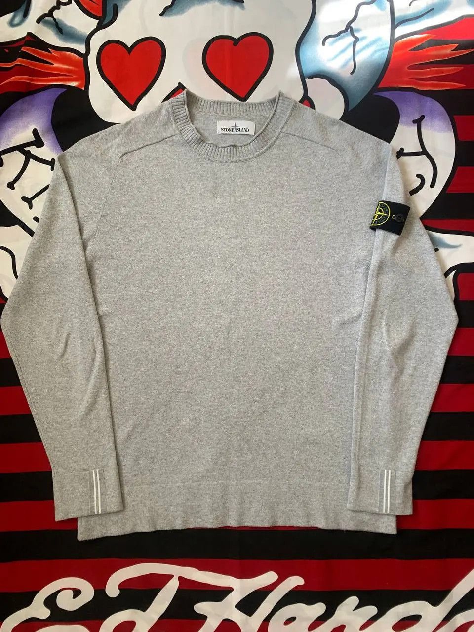 Stone Island Stone Island Classic Crewneck sweater in grey Size M Size US M / EU 48-50 / 2 - 1 Thumbnail