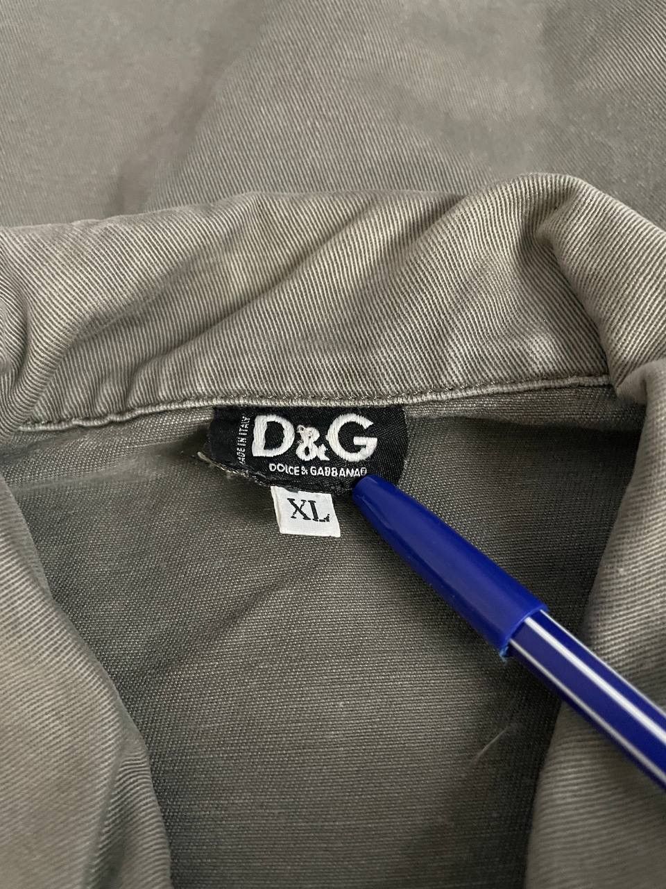 Dolce & Gabbana Dolce&Gabbana Overshirt Jacket Grey Size US XL / EU 56 / 4 - 18 Thumbnail