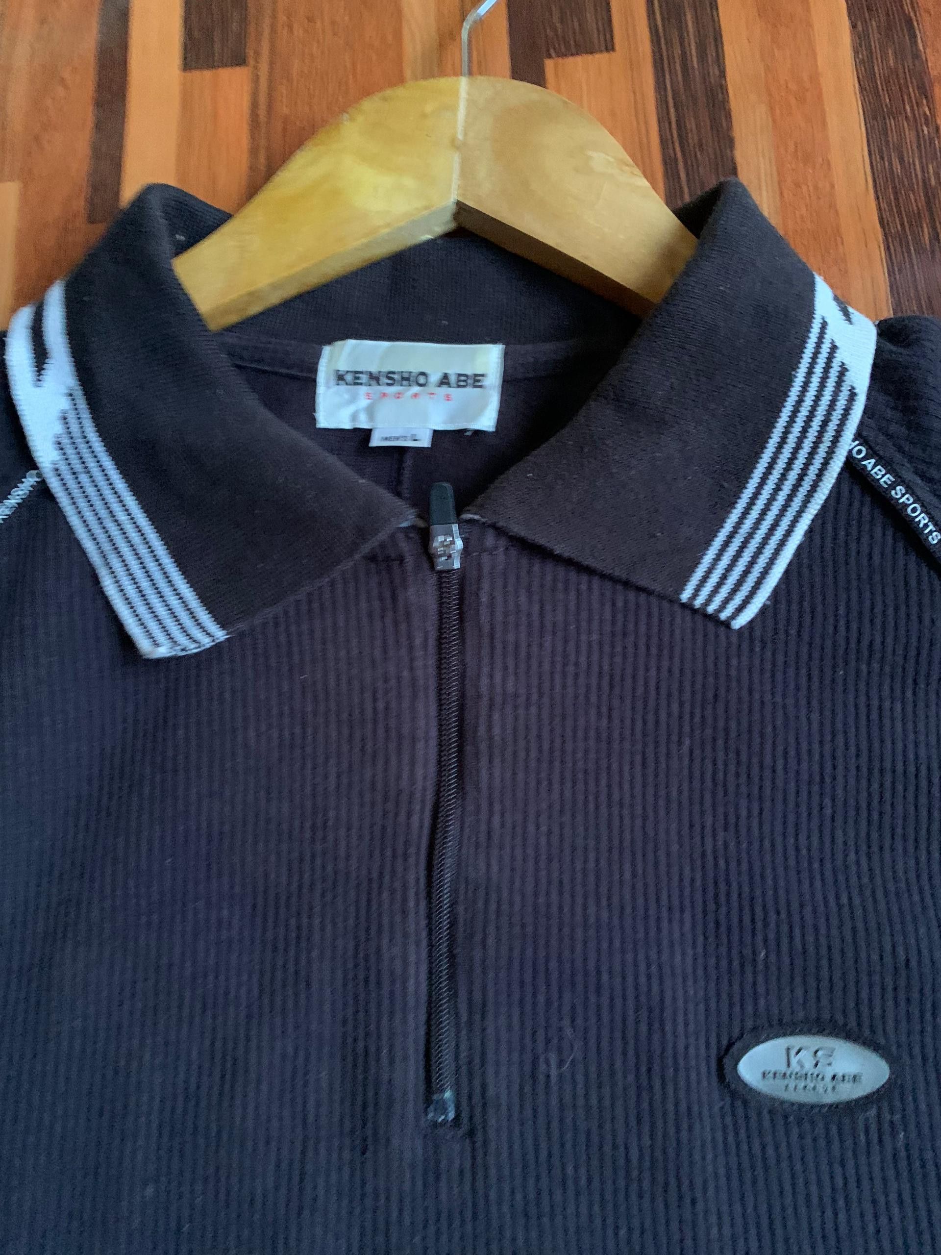 Vintage 🔥 KENSHO ABE TRIBAL MOTIVE MONOGRAM SHIRTS Size US L / EU 52-54 / 3 - 4 Thumbnail