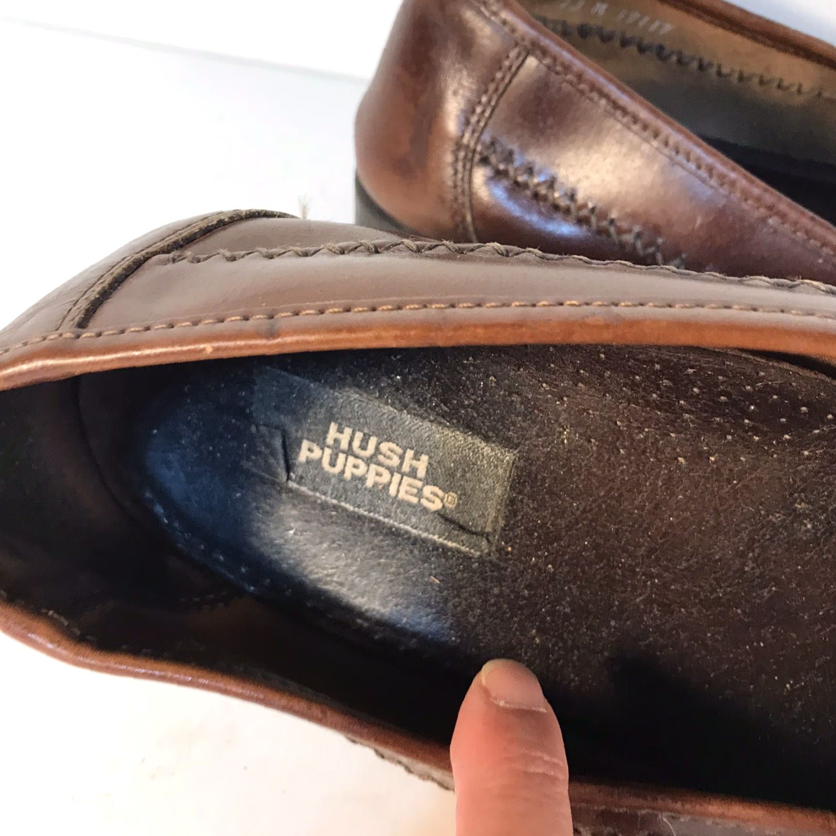 Hush Puppies Hush Puppies Leather Loafers Men Size 13 Brown Tassel Casual Slip-On Comfortable Size US 13 / EU 46 - 3 Thumbnail