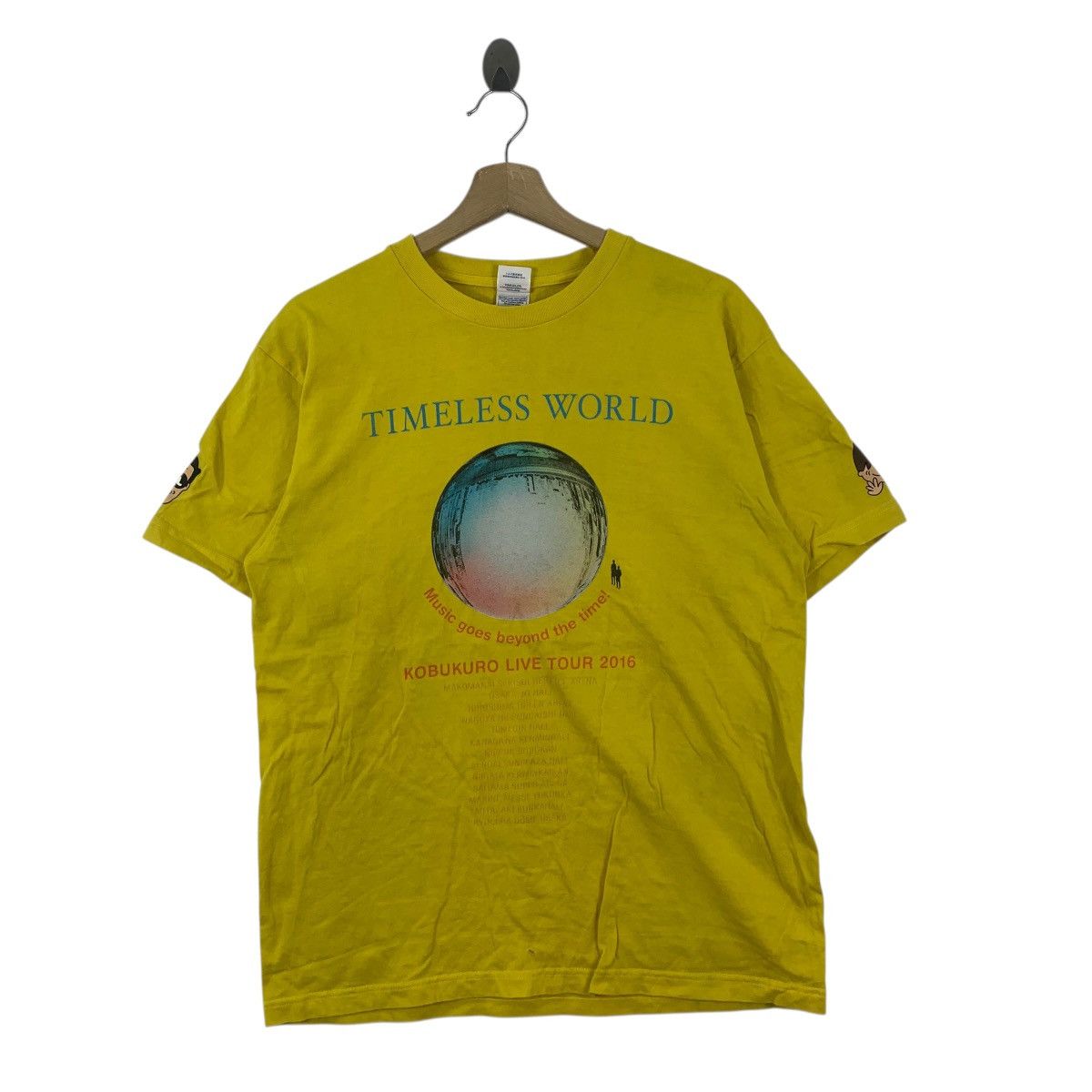 Band Tees KOBUKURO JAPAN BAND Timeless World Tour 2018 Tee Shirt Top Size US L / EU 52-54 / 3 - 4 Thumbnail