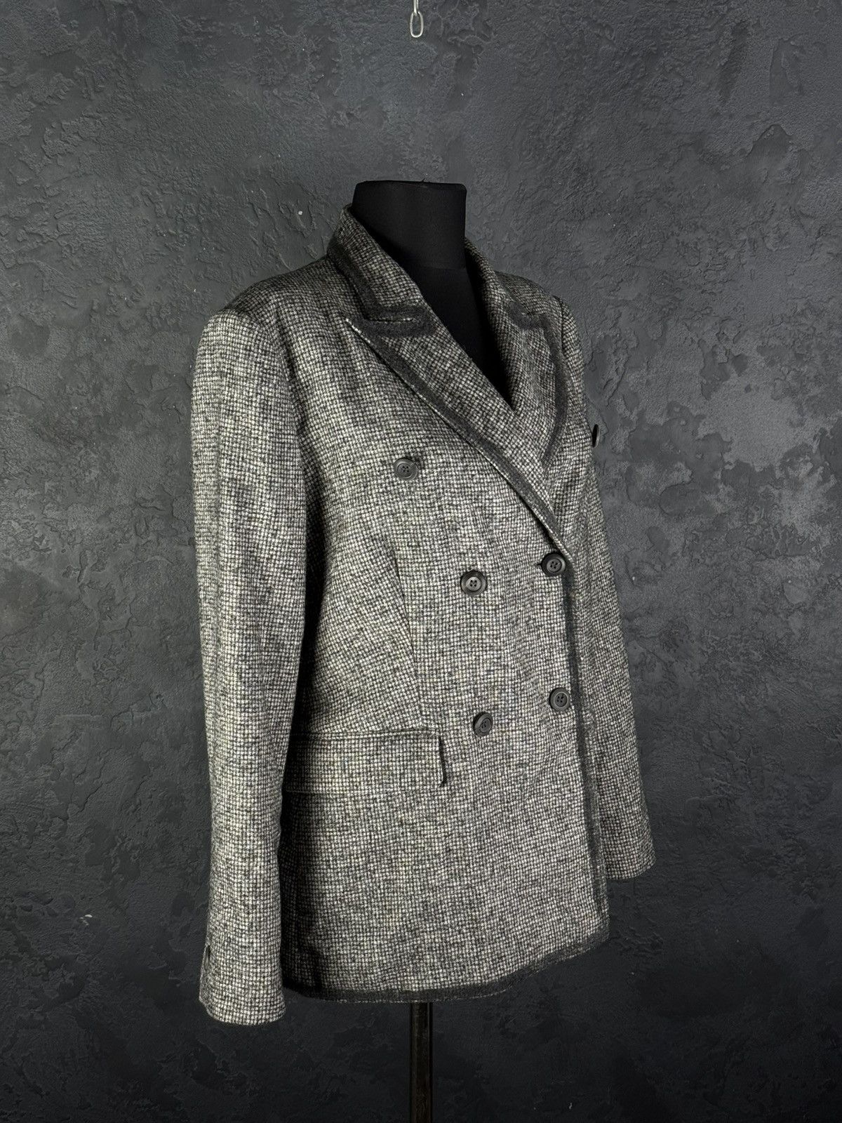Boglioli BOGLIOLI Women’s Double - Breasted Wool Blazer Jacket Italy Size L / US 10 / IT 46 - 9 Thumbnail